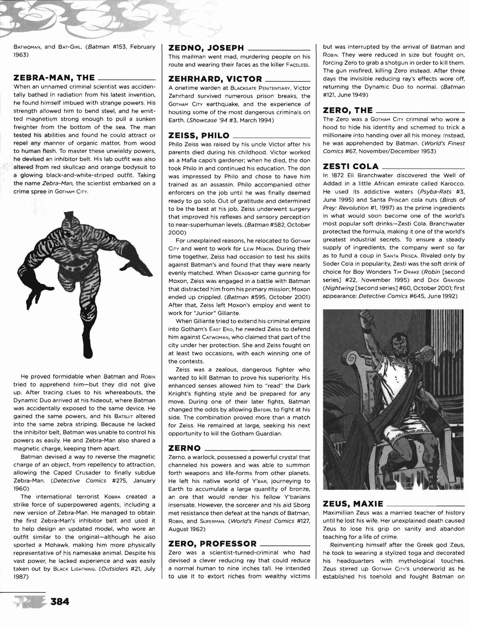 Read online The Essential Batman Encyclopedia comic -  Issue # TPB (Part 4) - 96