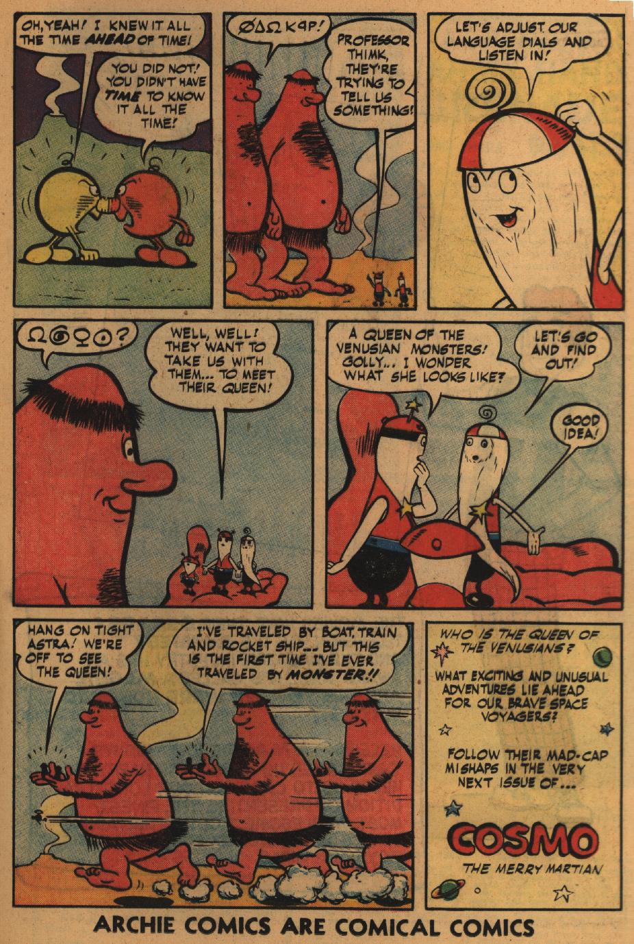 Read online Cosmo the Merry Martian comic -  Issue #3 - 33