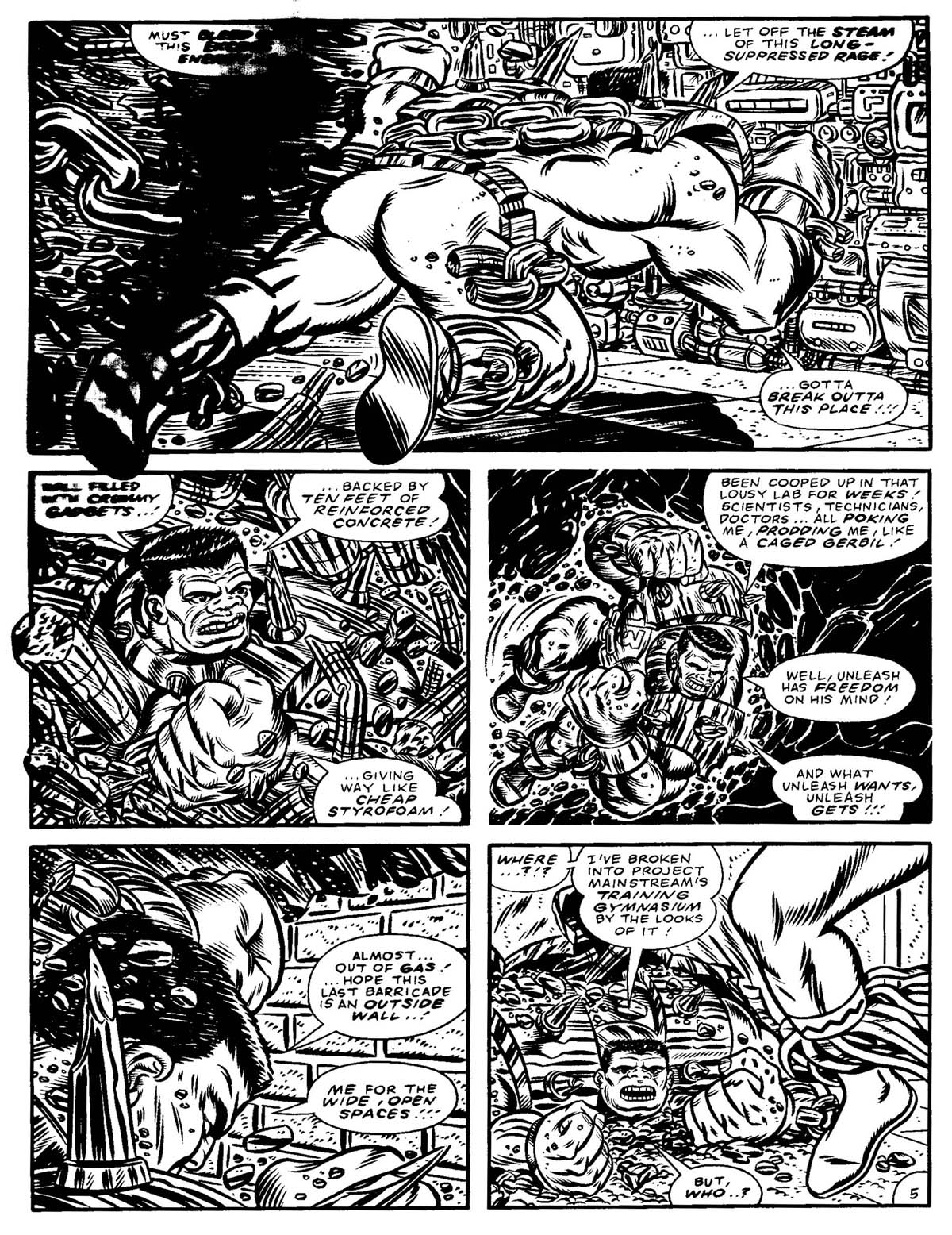 Read online Don Simpson's Bizarre Heroes comic -  Issue #2 - 7
