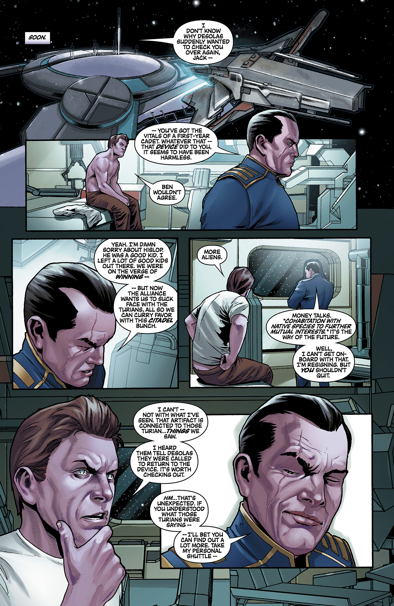 Read online Mass Effect: Evolution comic -  Issue #2 - 13