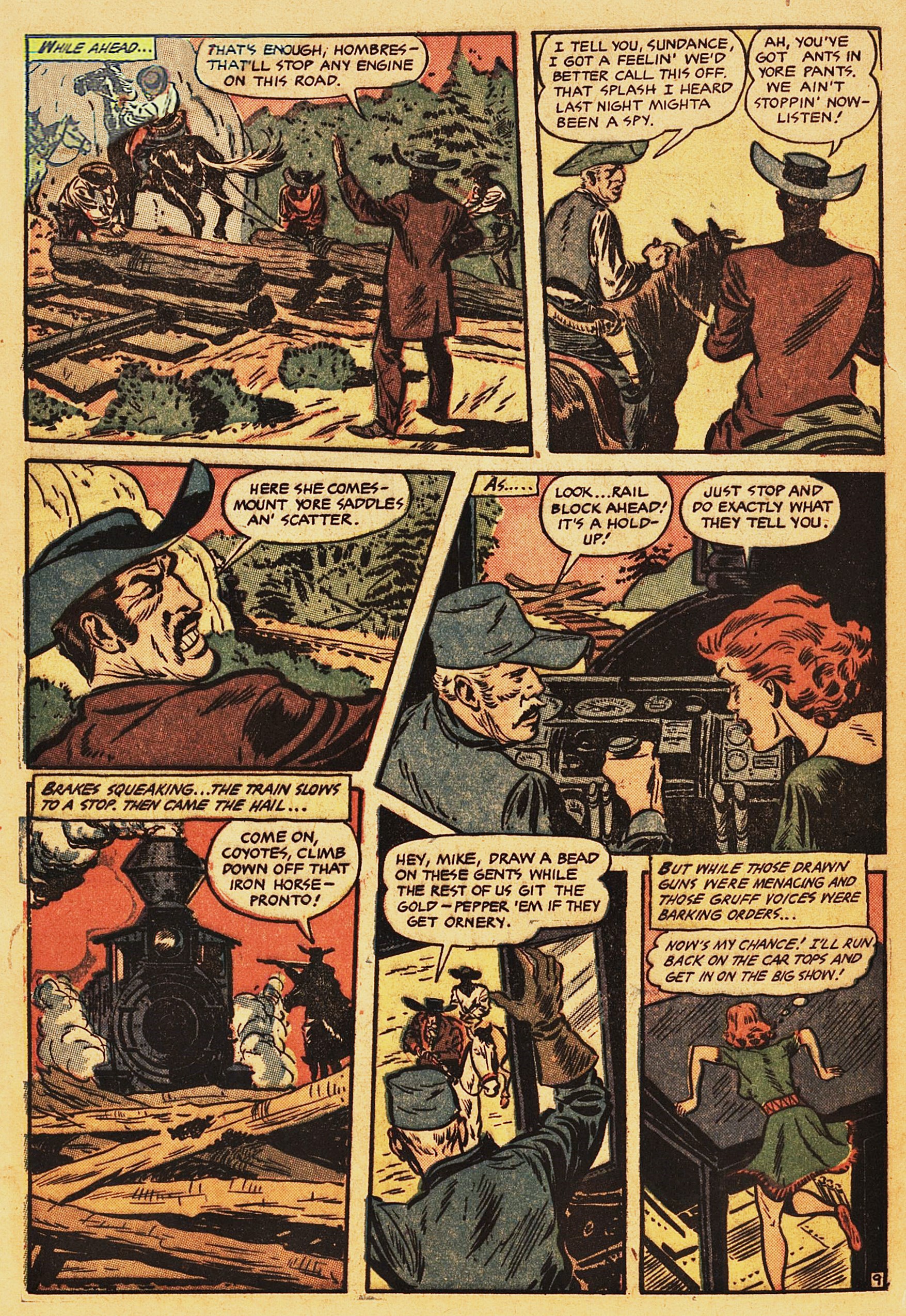 Read online Firehair (1951) comic -  Issue #11 - 32