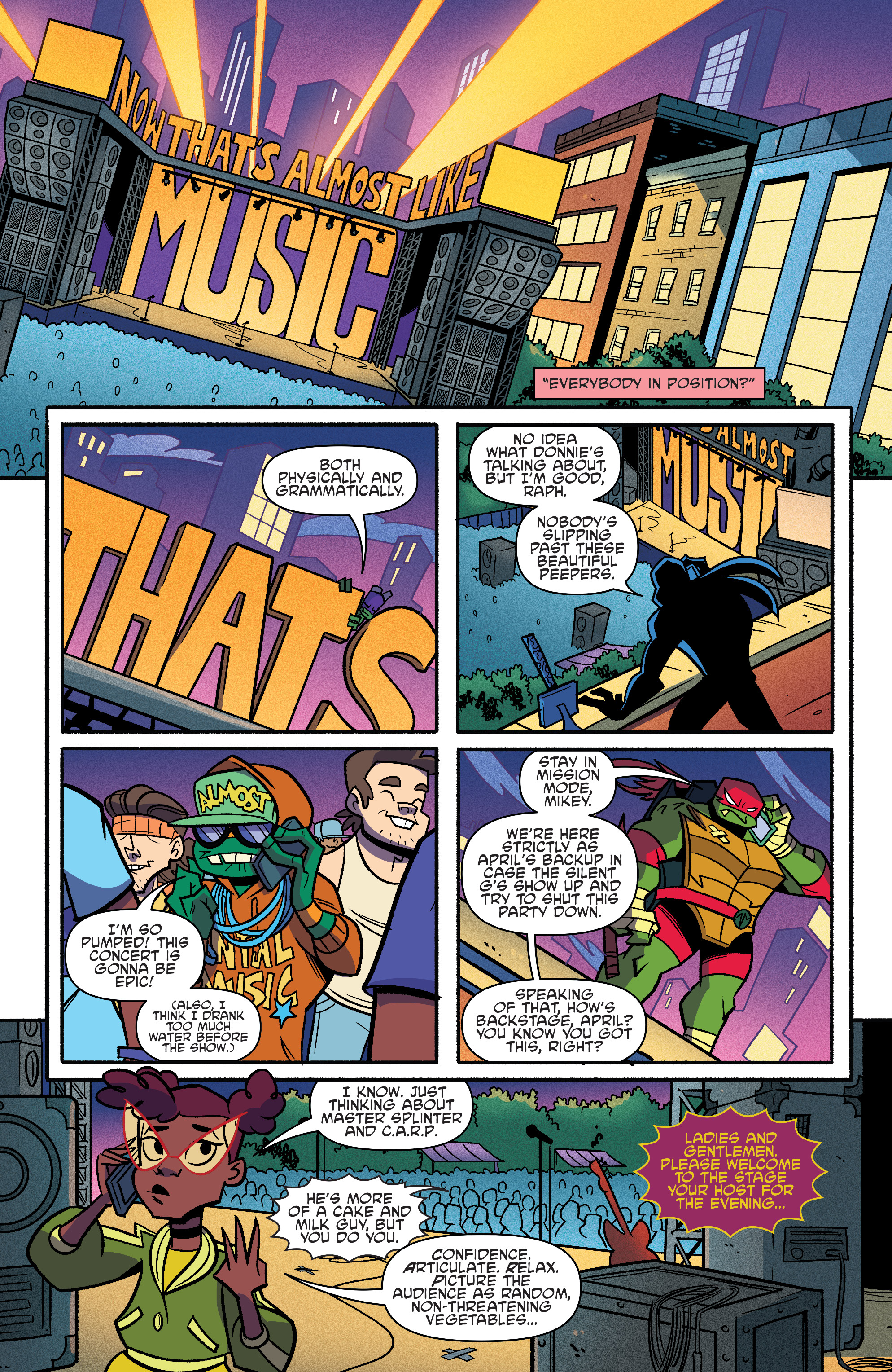 Read online Rise of the Teenage Mutant Ninja Turtles: Sound Off! comic -  Issue #3 - 3