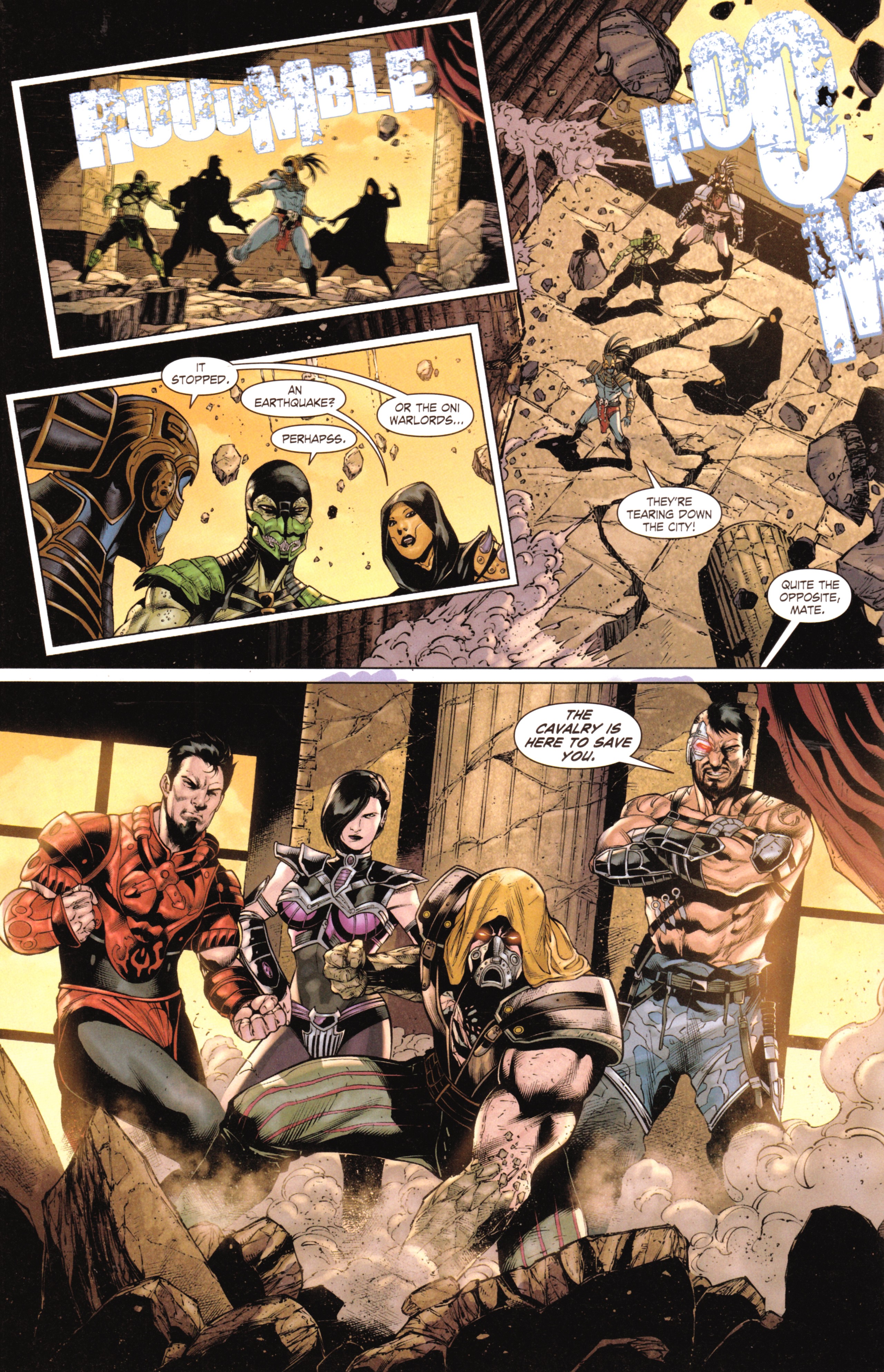Read online Mortal Kombat X [II] comic -  Issue #7 - 16