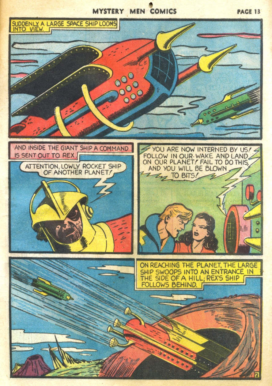 Read online Mystery Men Comics comic -  Issue #11 - 15