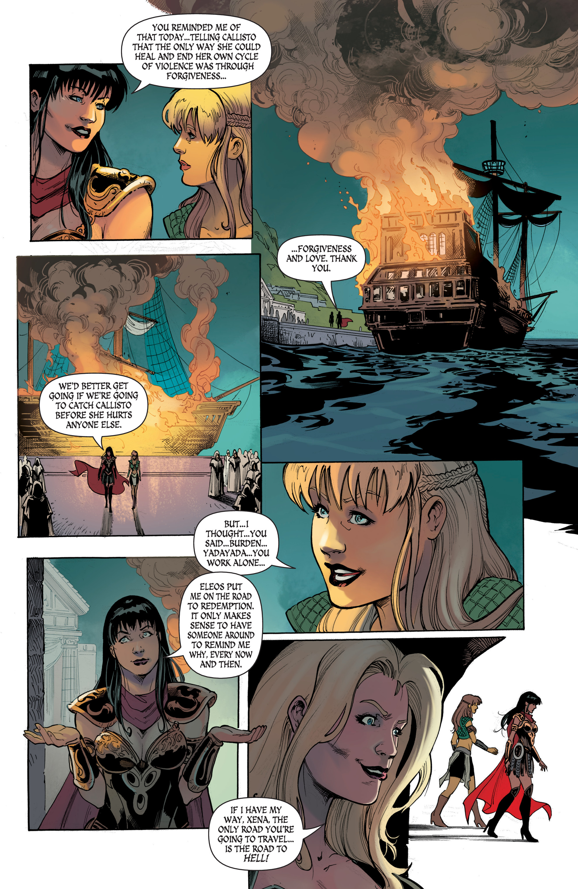 Read online Xena: Warrior Princess (2018) comic -  Issue # _TPB 1 - 113