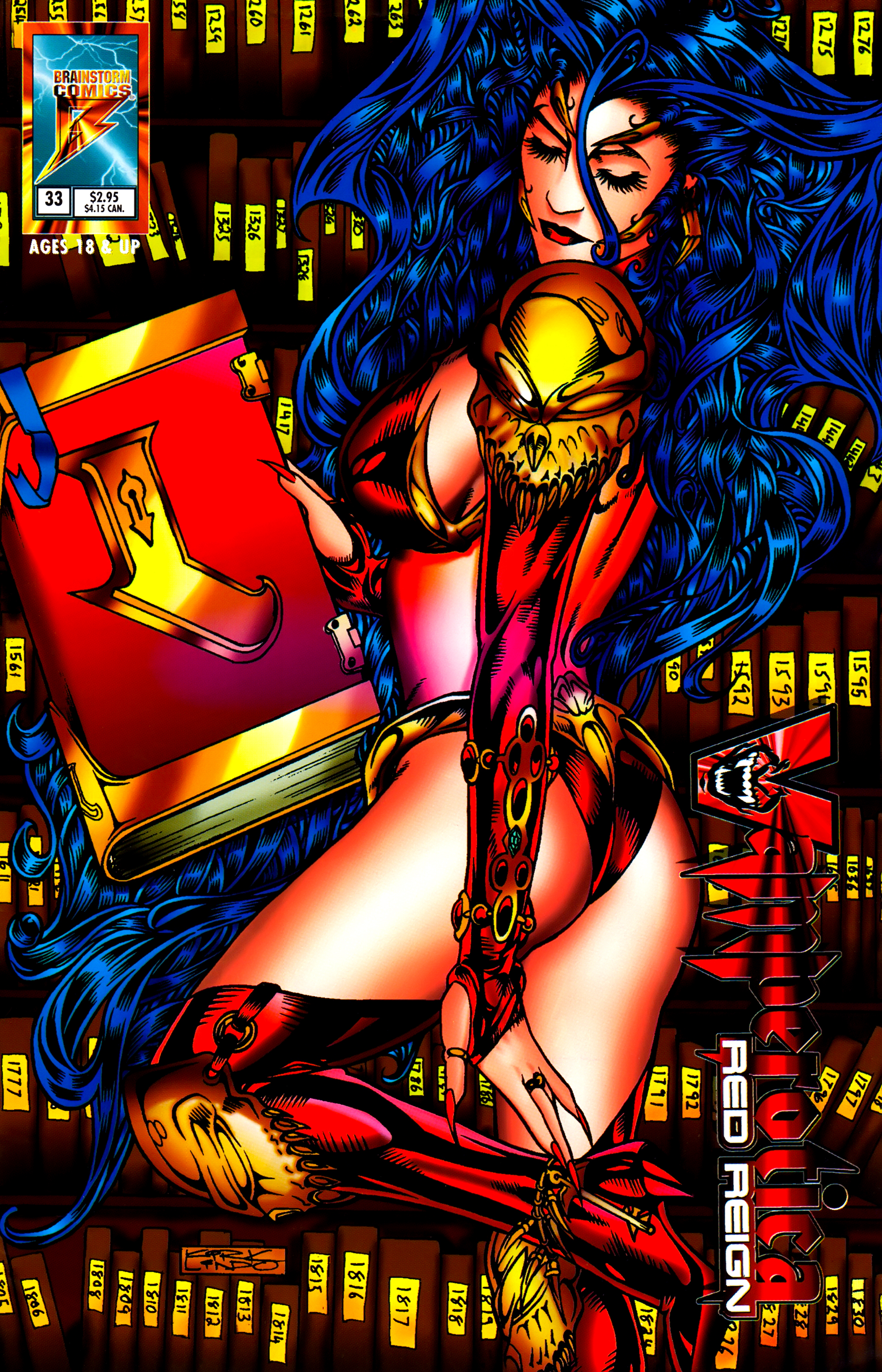 Read online Vamperotica comic -  Issue #33 - 1