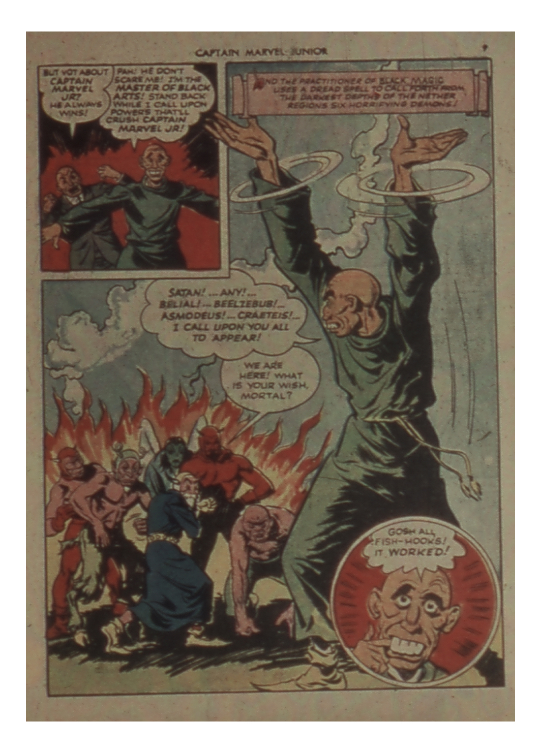 Read online Captain Marvel, Jr. comic -  Issue #4 - 10