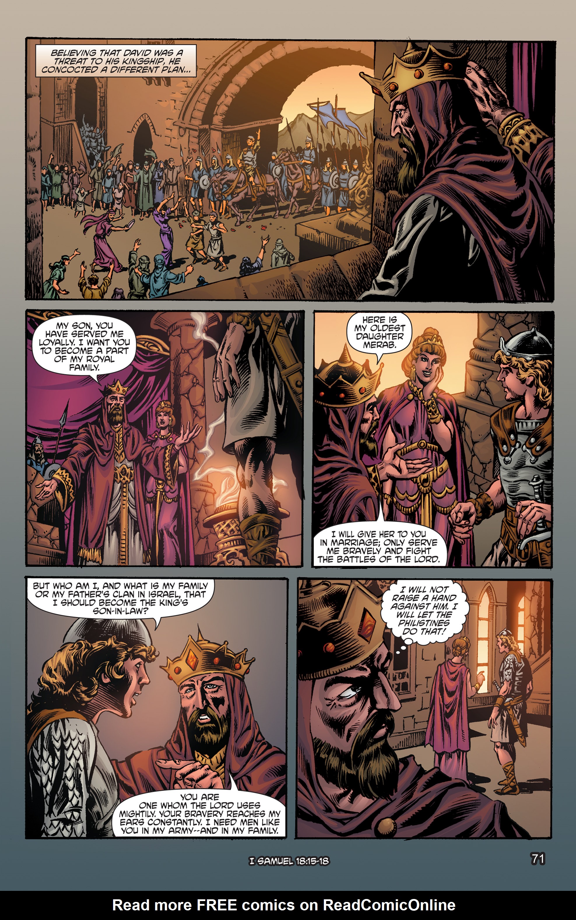 Read online The Kingstone Bible comic -  Issue #5 - 75