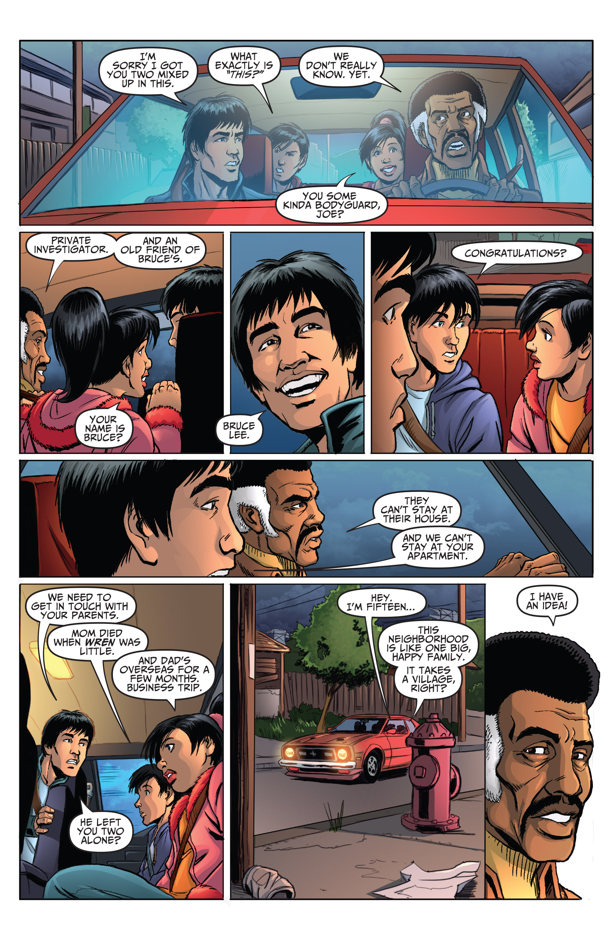 Read online Bruce Lee: The Dragon Rises comic -  Issue #1 - 27
