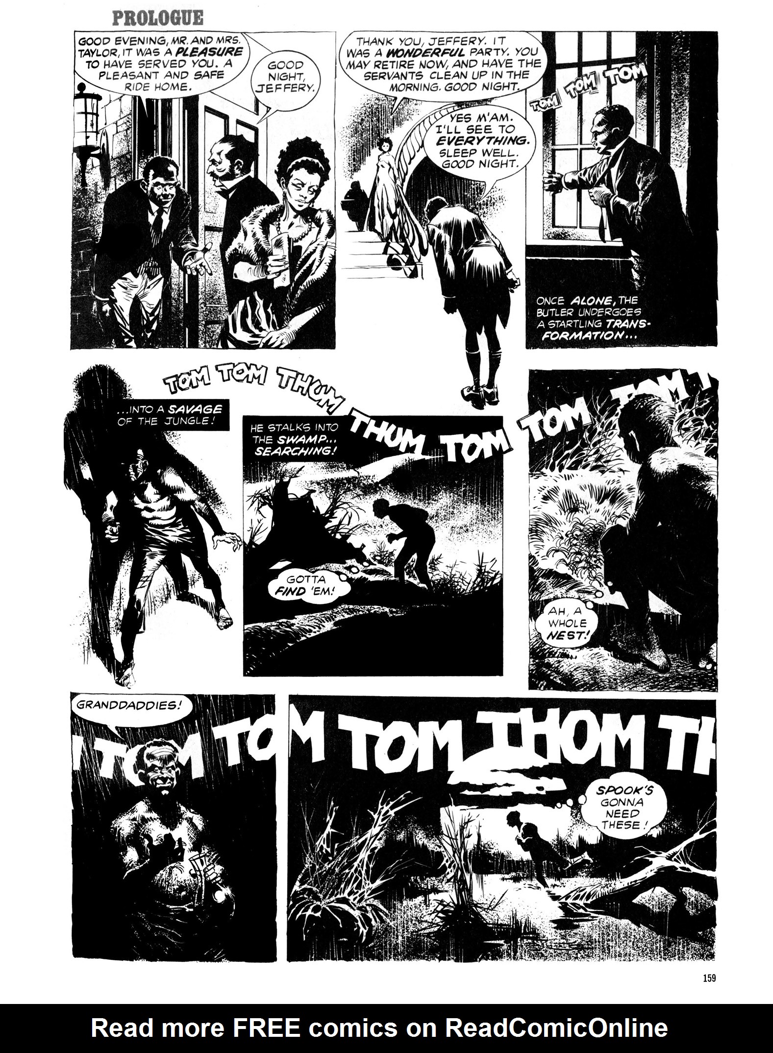 Read online Eerie Archives comic -  Issue # TPB 13 - 160