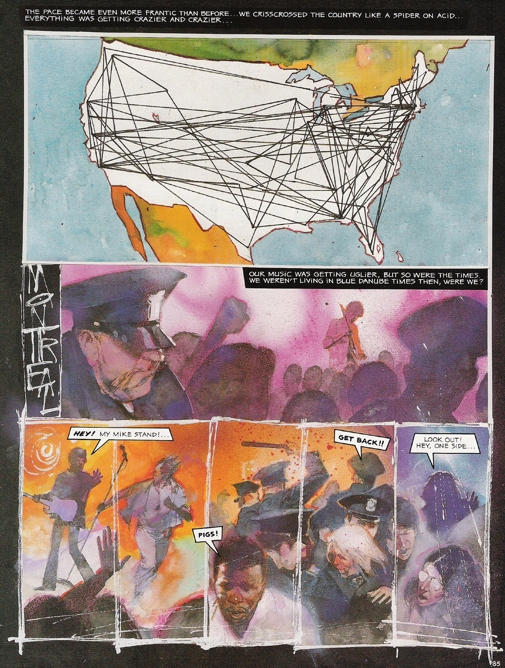 Read online Voodoo Child - The Illustrated Legend of Jimi Hendrix comic -  Issue # TPB - 88