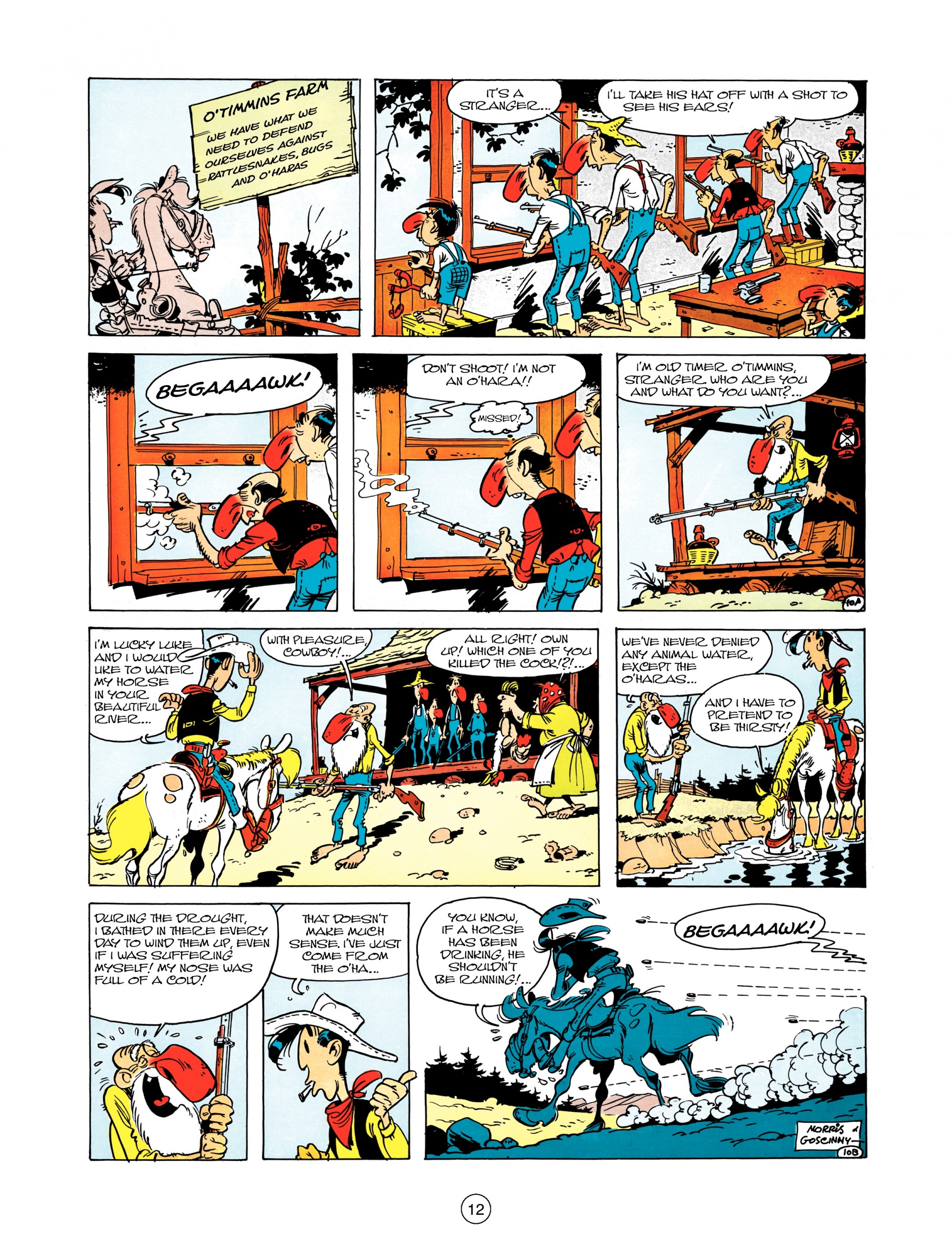 Read online A Lucky Luke Adventure comic -  Issue #12 - 12