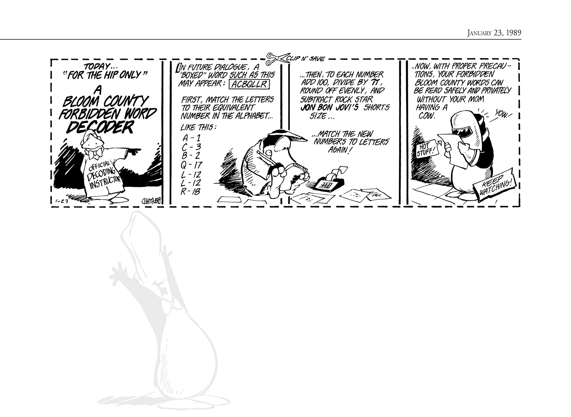 Read online The Bloom County Digital Library comic -  Issue # TPB 9 (Part 1) - 31