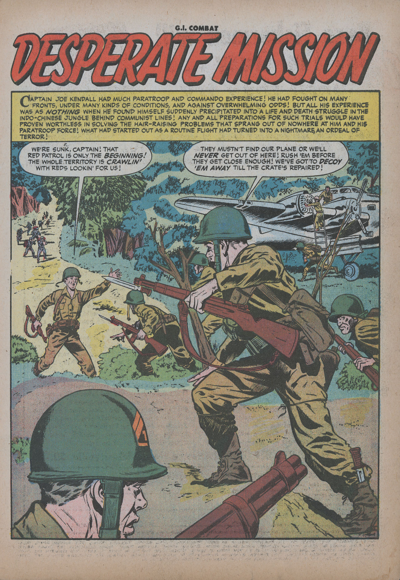 Read online G.I. Combat (1952) comic -  Issue #36 - 3