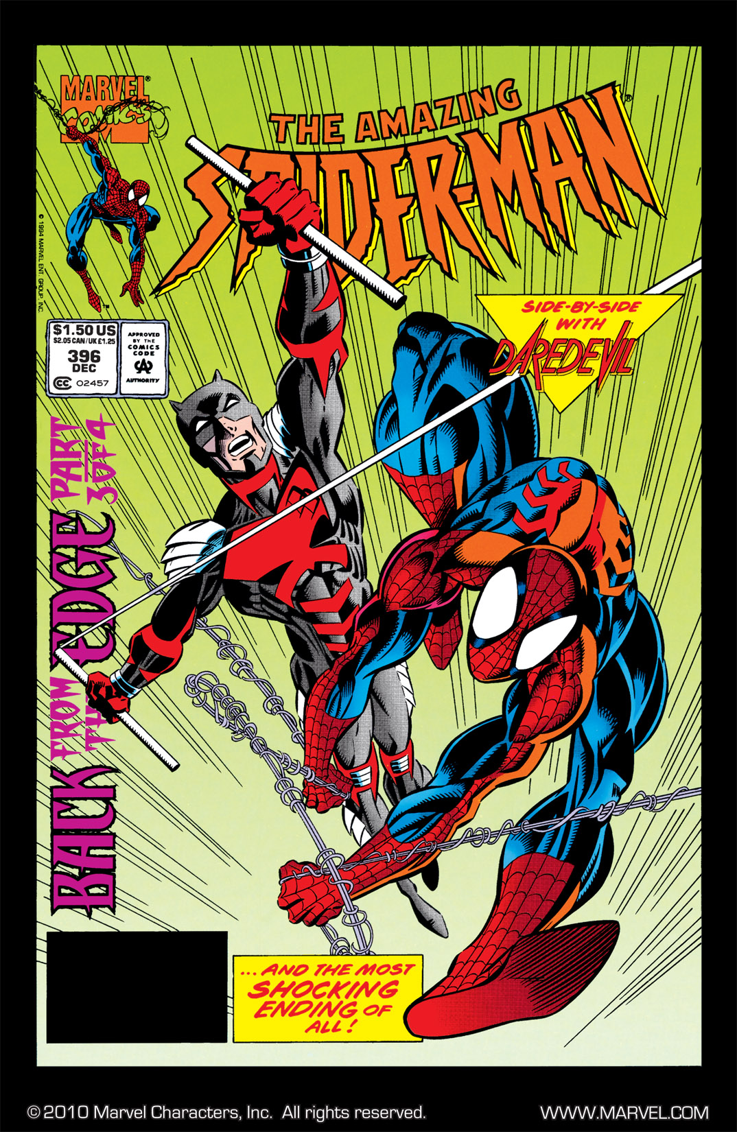Read online The Amazing Spider-Man (1963) comic -  Issue #396 - 1