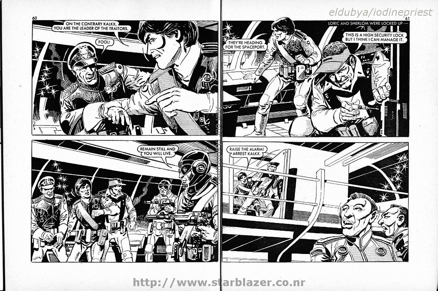 Read online Starblazer comic -  Issue #97 - 32