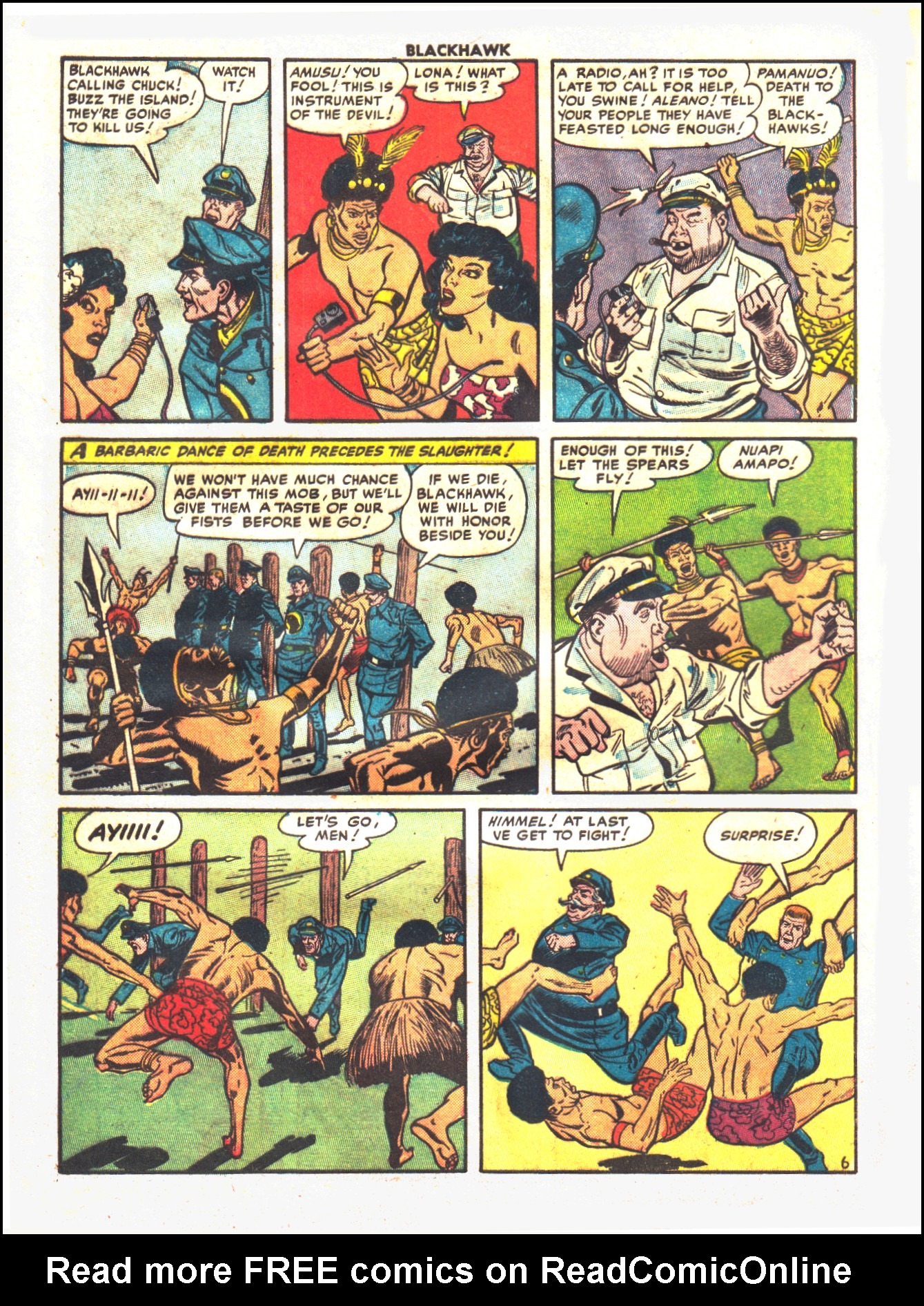 Read online Blackhawk (1957) comic -  Issue #54 - 8