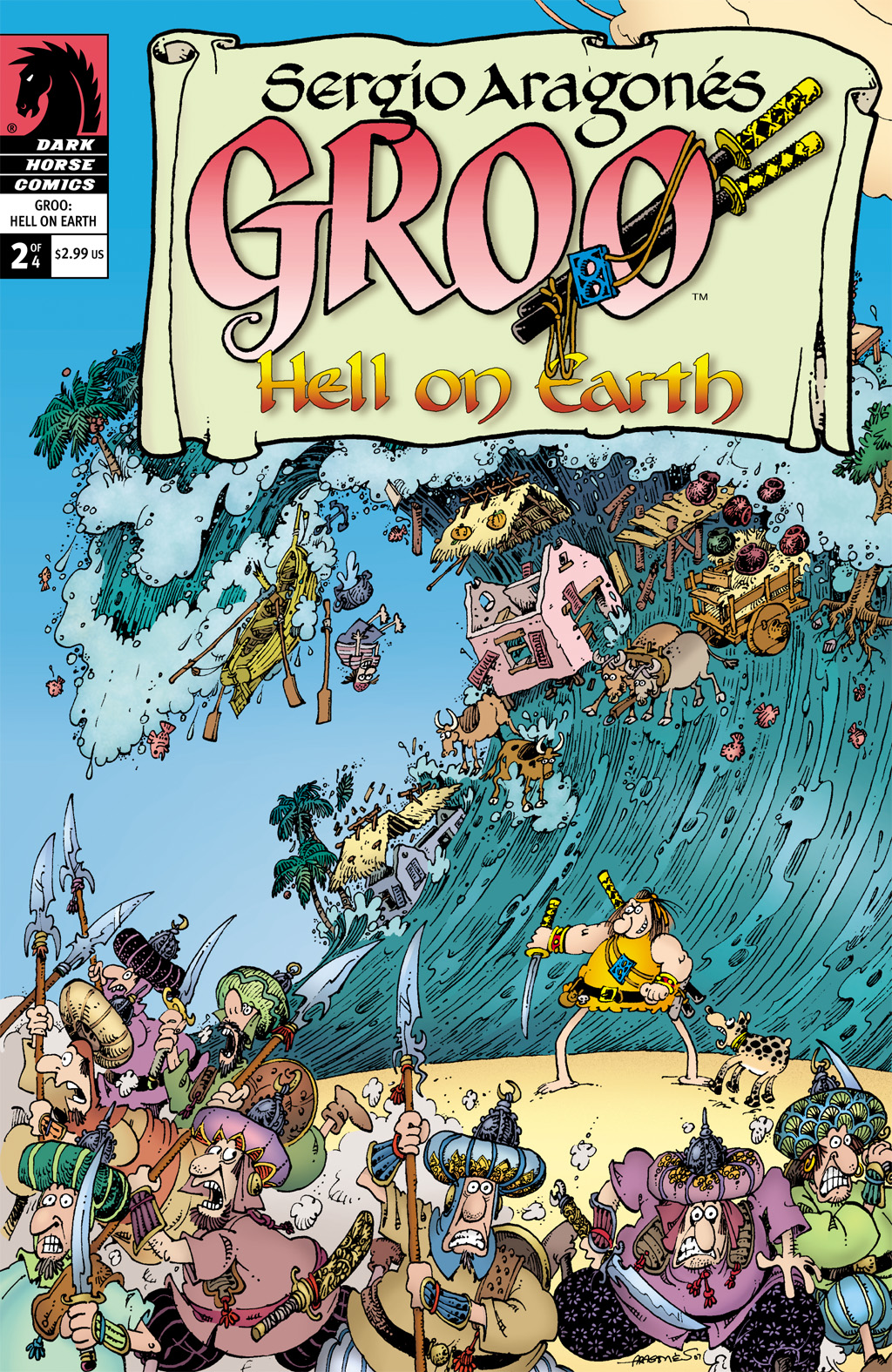 Read online Groo: Hell On Earth comic -  Issue #2 - 1