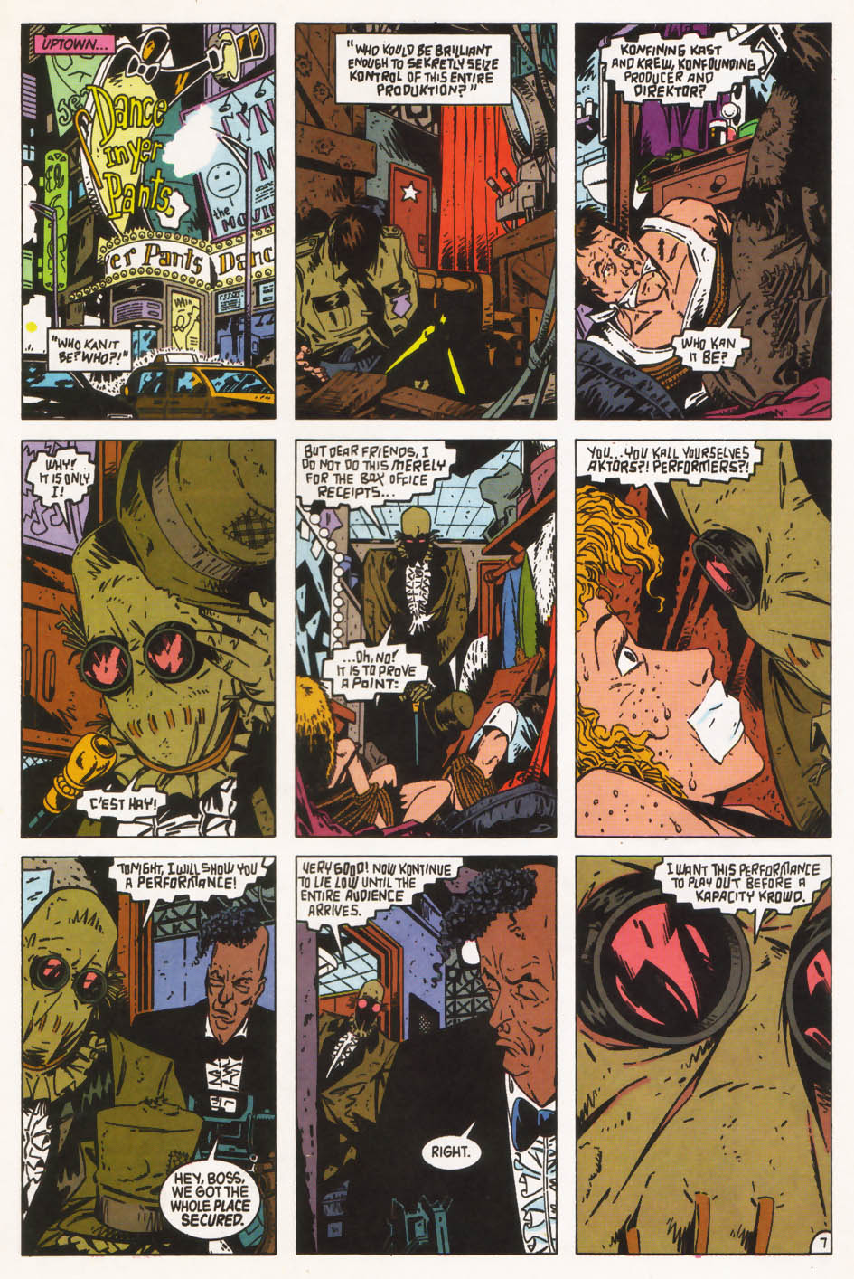 Read online Heckler comic -  Issue #5 - 8