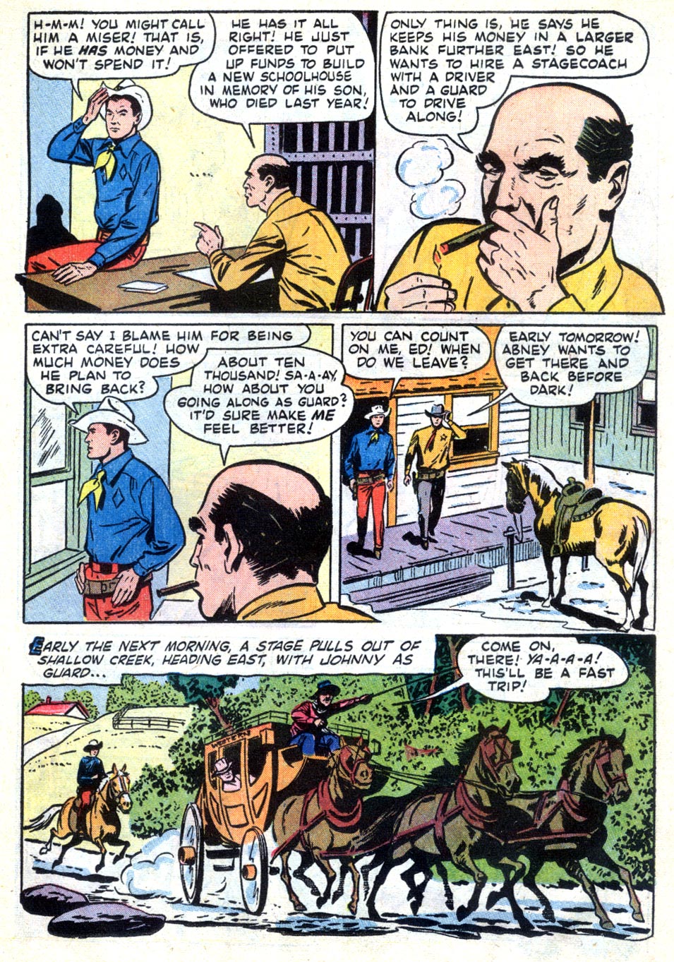 Read online Four Color Comics comic -  Issue #722 - 23