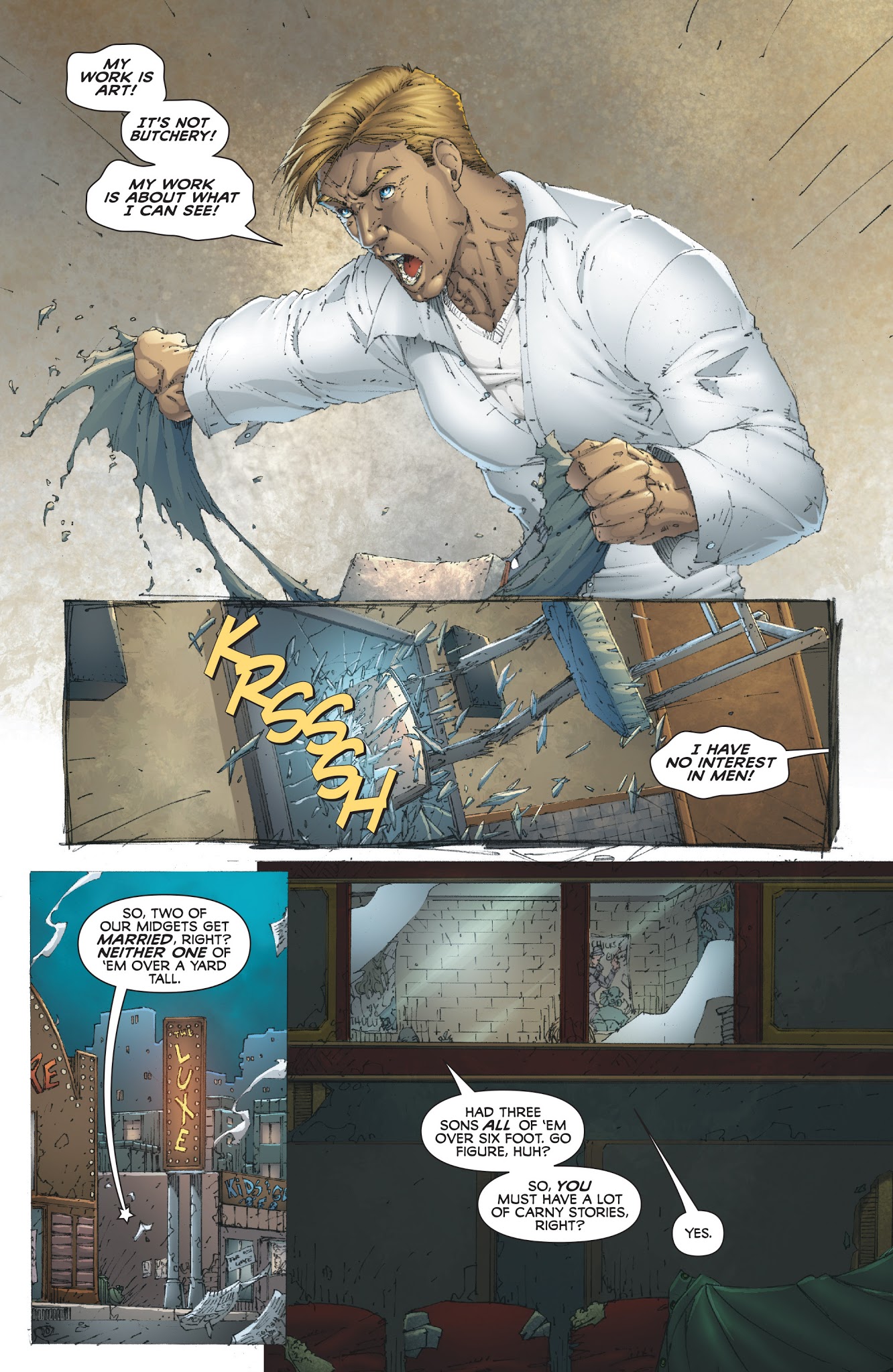 Read online Dean Koontz's Frankenstein: Prodigal Son (2008) comic -  Issue #3 - 5