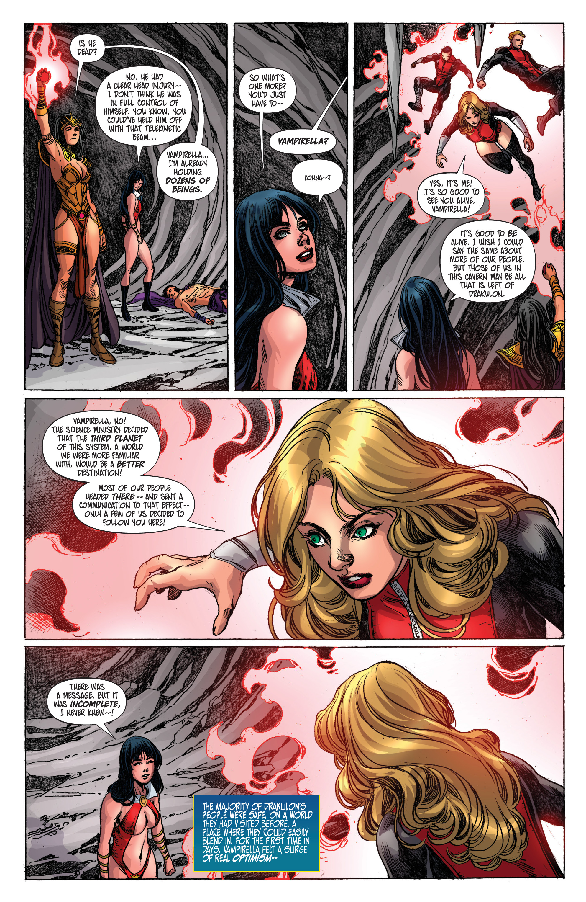 Read online Vampirella/Dejah Thoris comic -  Issue #5 - 24