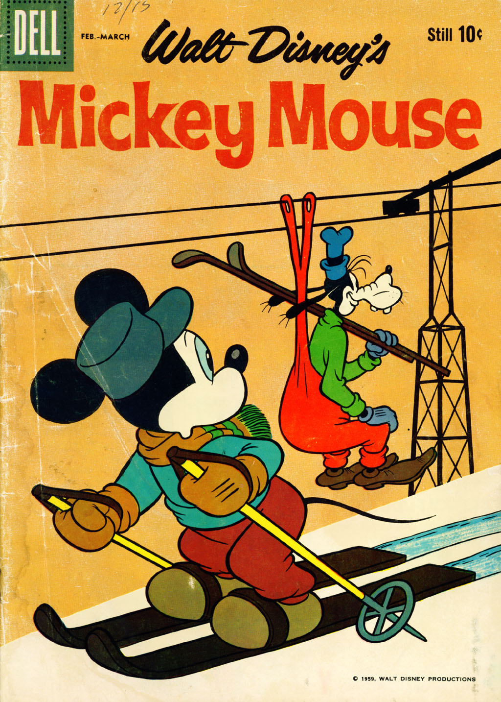 Read online Walt Disney's Mickey Mouse comic -  Issue #70 - 1