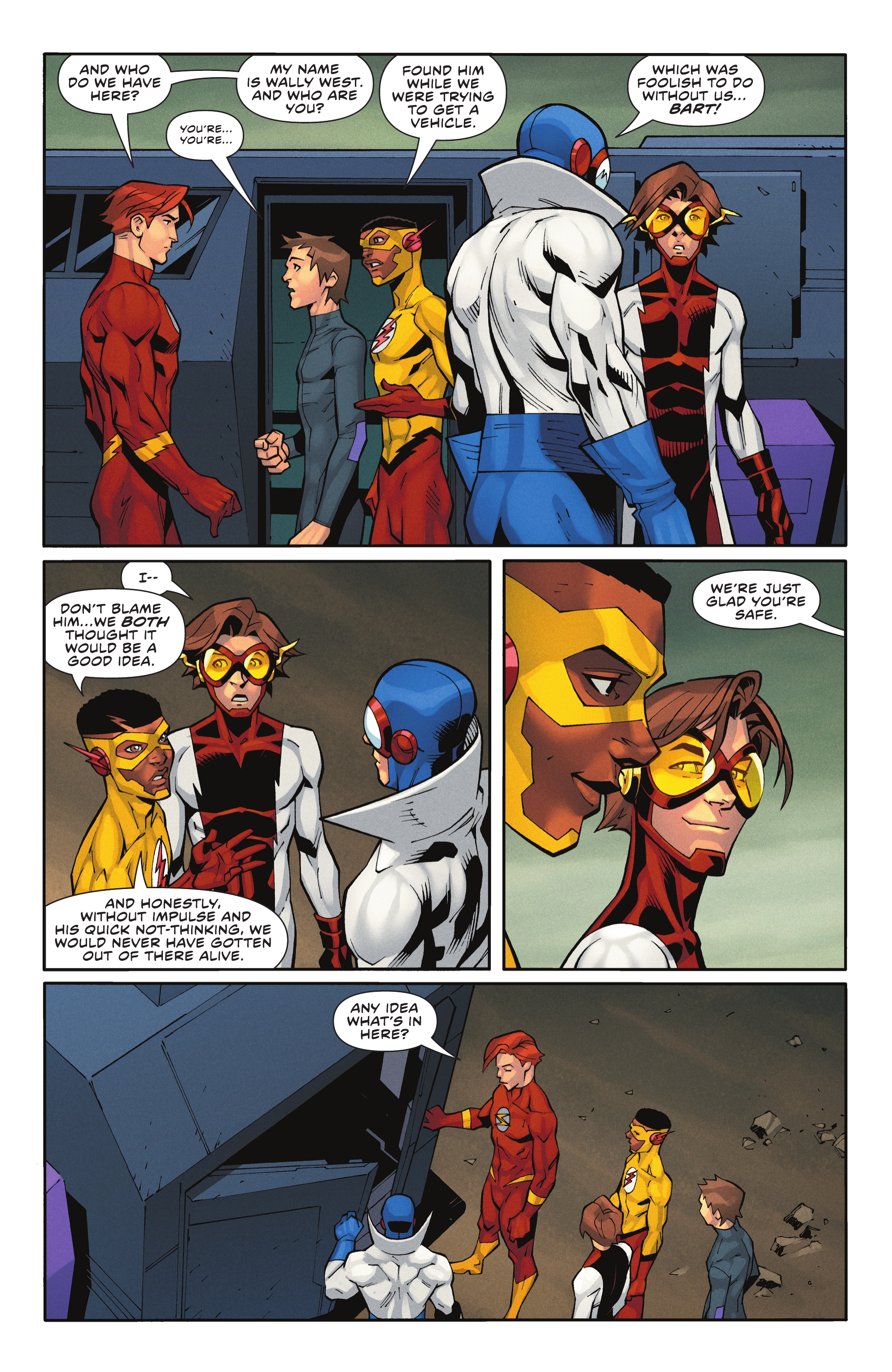 Read online The Flash One-Minute War: Start The Clock comic -  Issue # TPB - 68