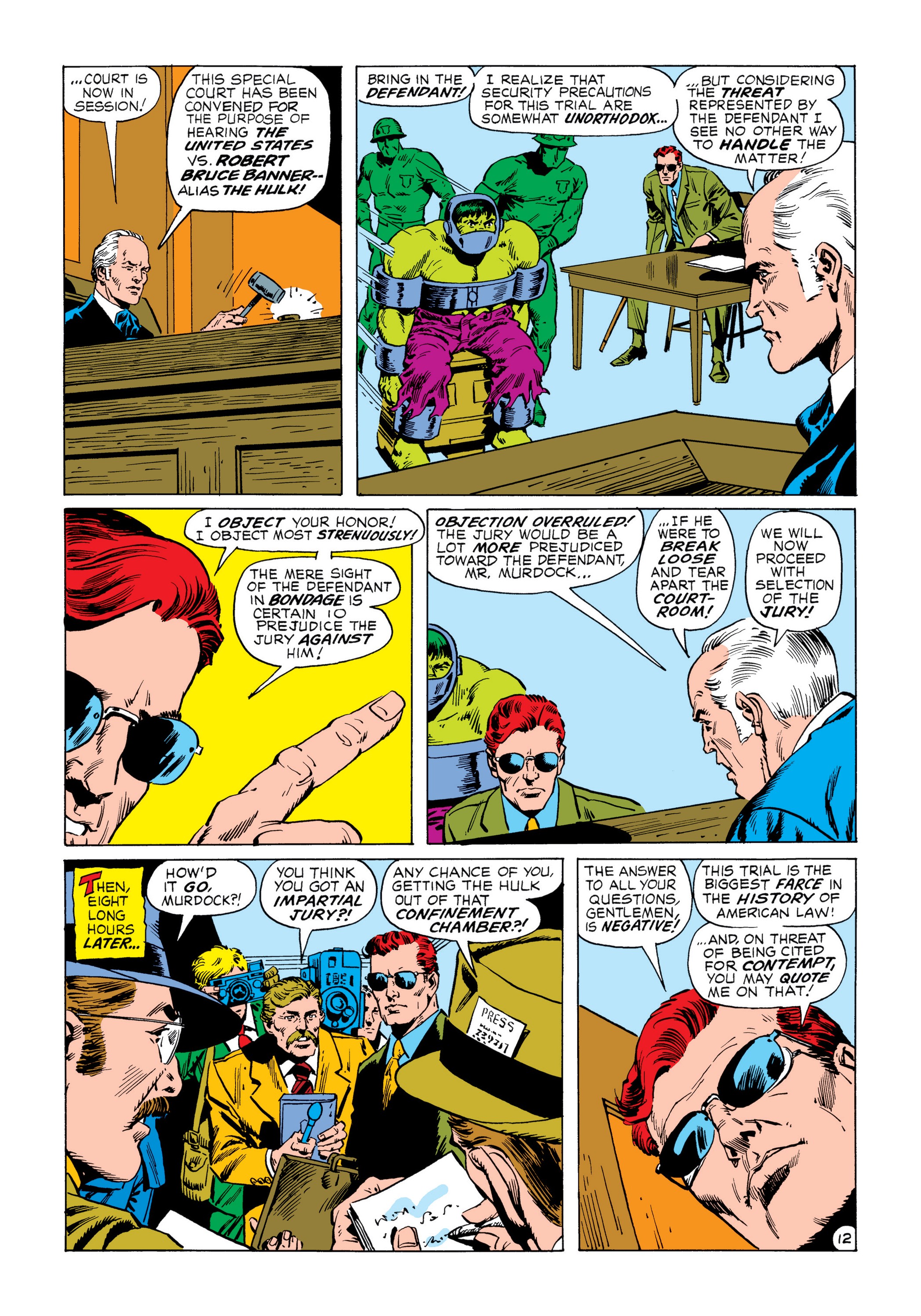 Read online Marvel Masterworks: The Incredible Hulk comic -  Issue # TPB 8 (Part 3) - 8