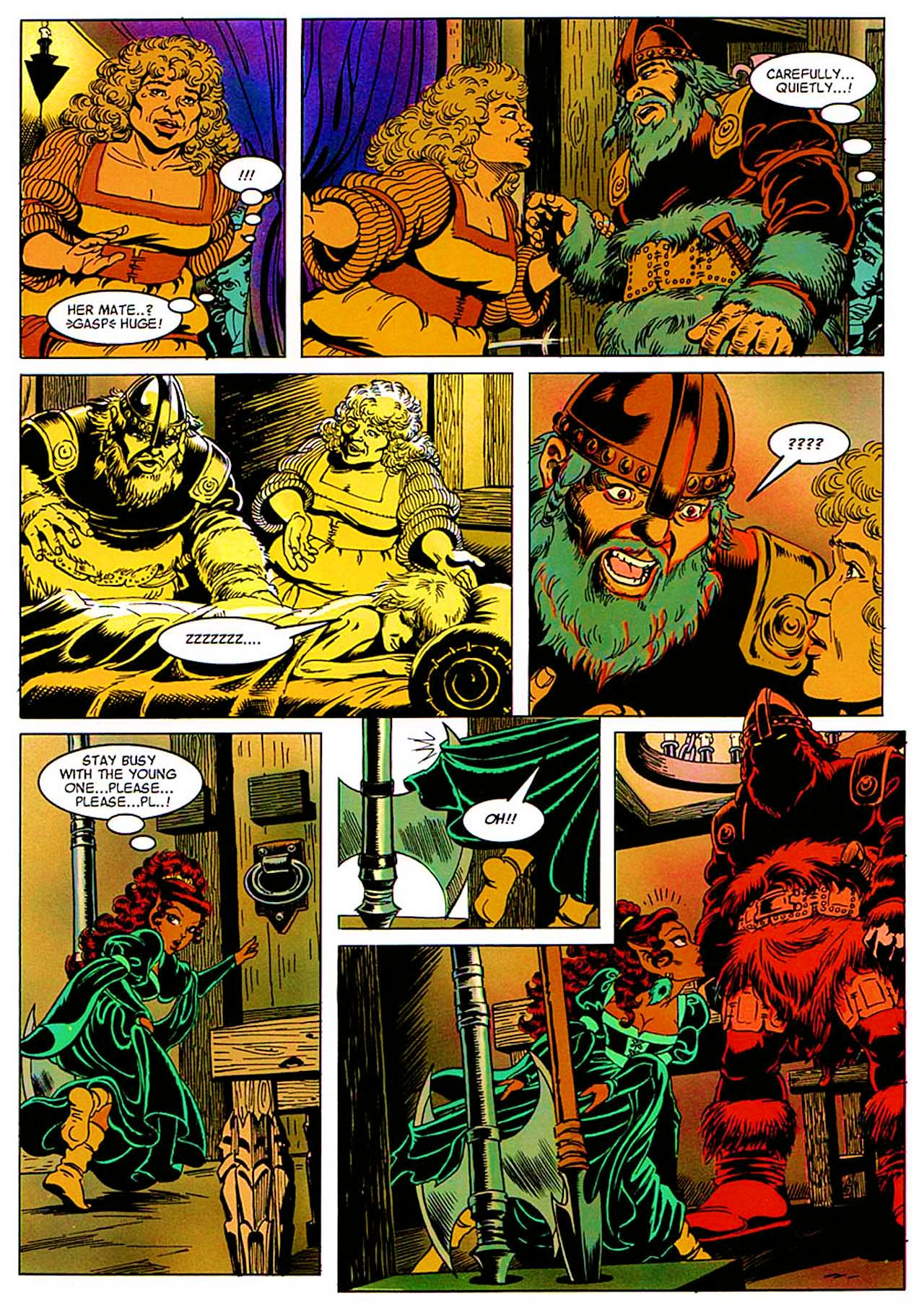 Read online ElfQuest: Kings of the Broken Wheel comic -  Issue #8 - 16