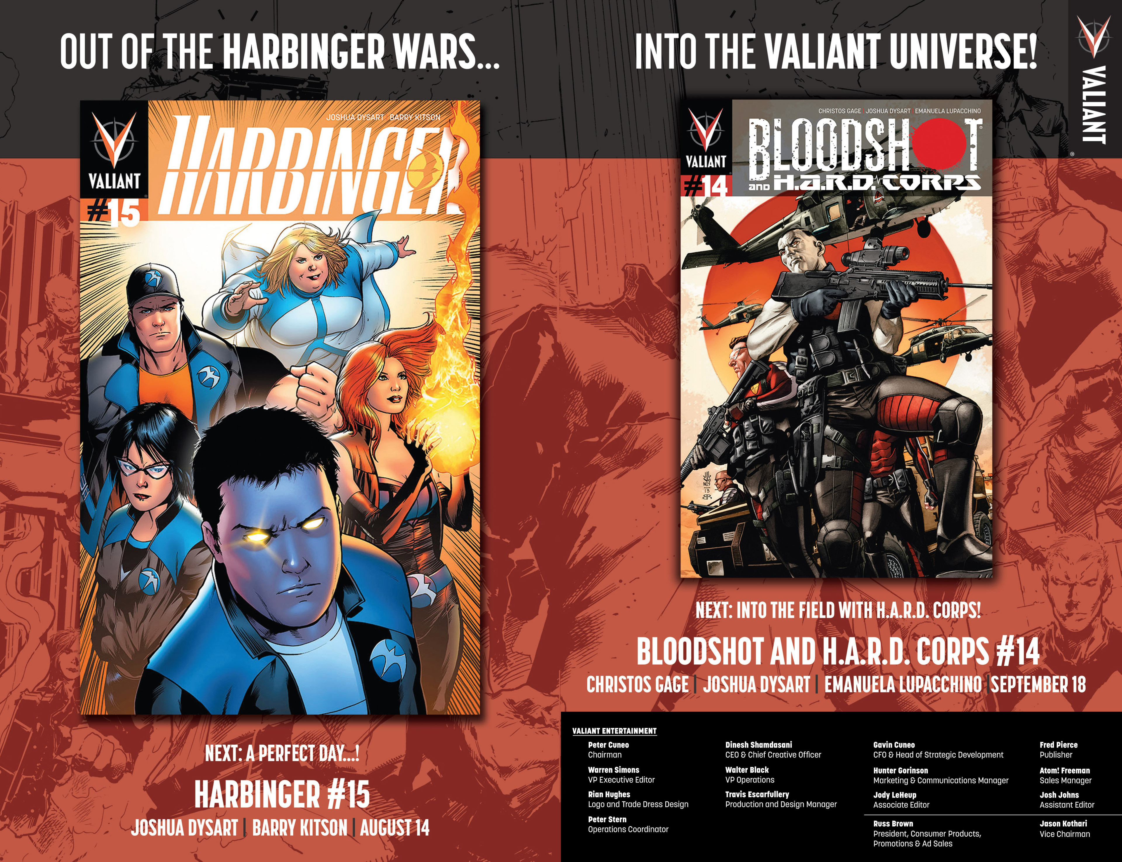 Read online Harbinger Wars comic -  Issue #4 - 31