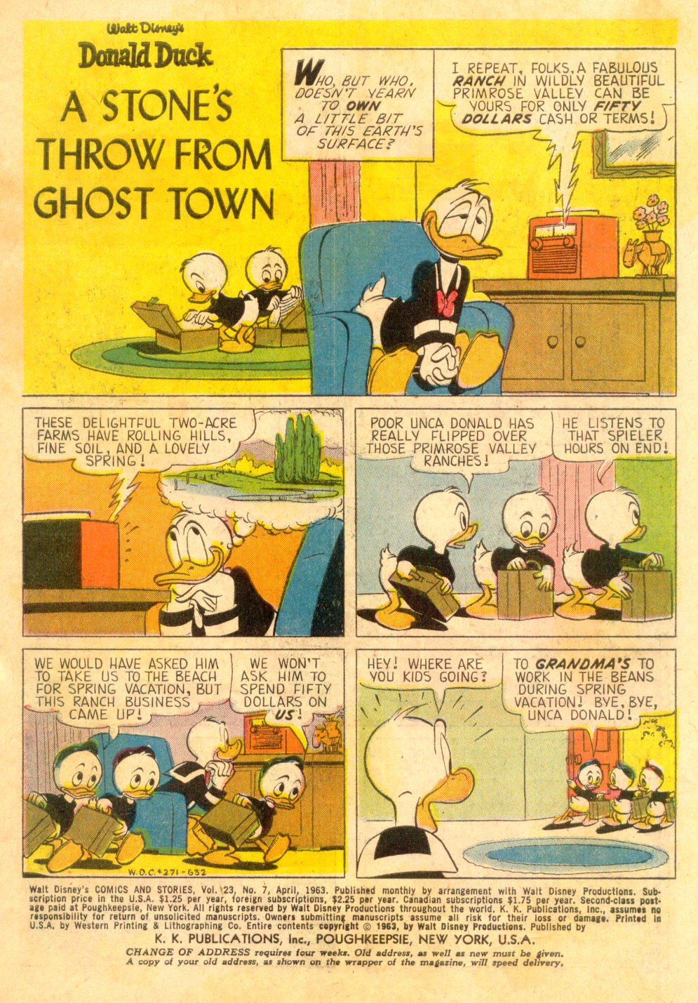 Walt Disney's Comics and Stories issue 271 - Page 2