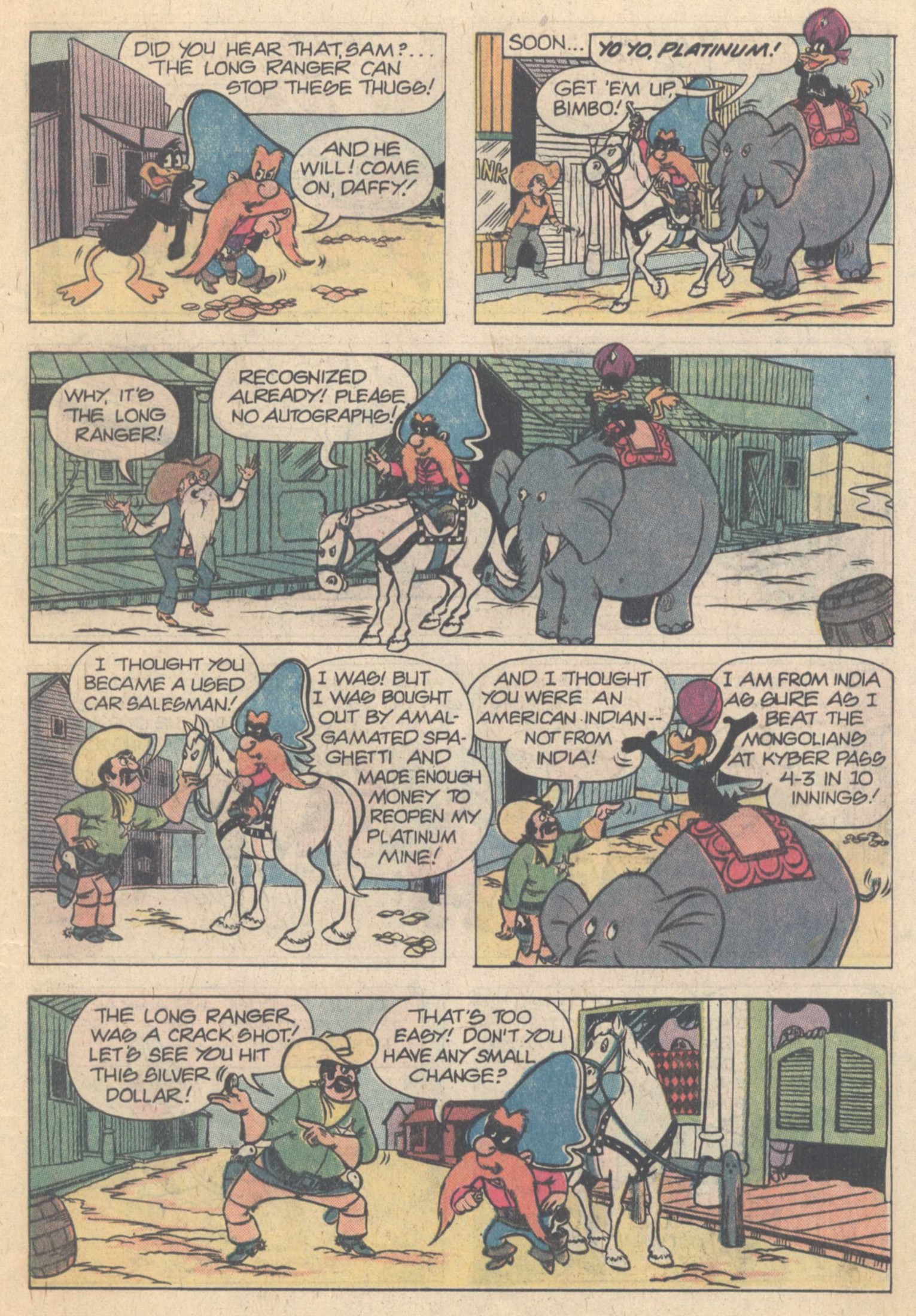 Read online Yosemite Sam and Bugs Bunny comic -  Issue #45 - 5