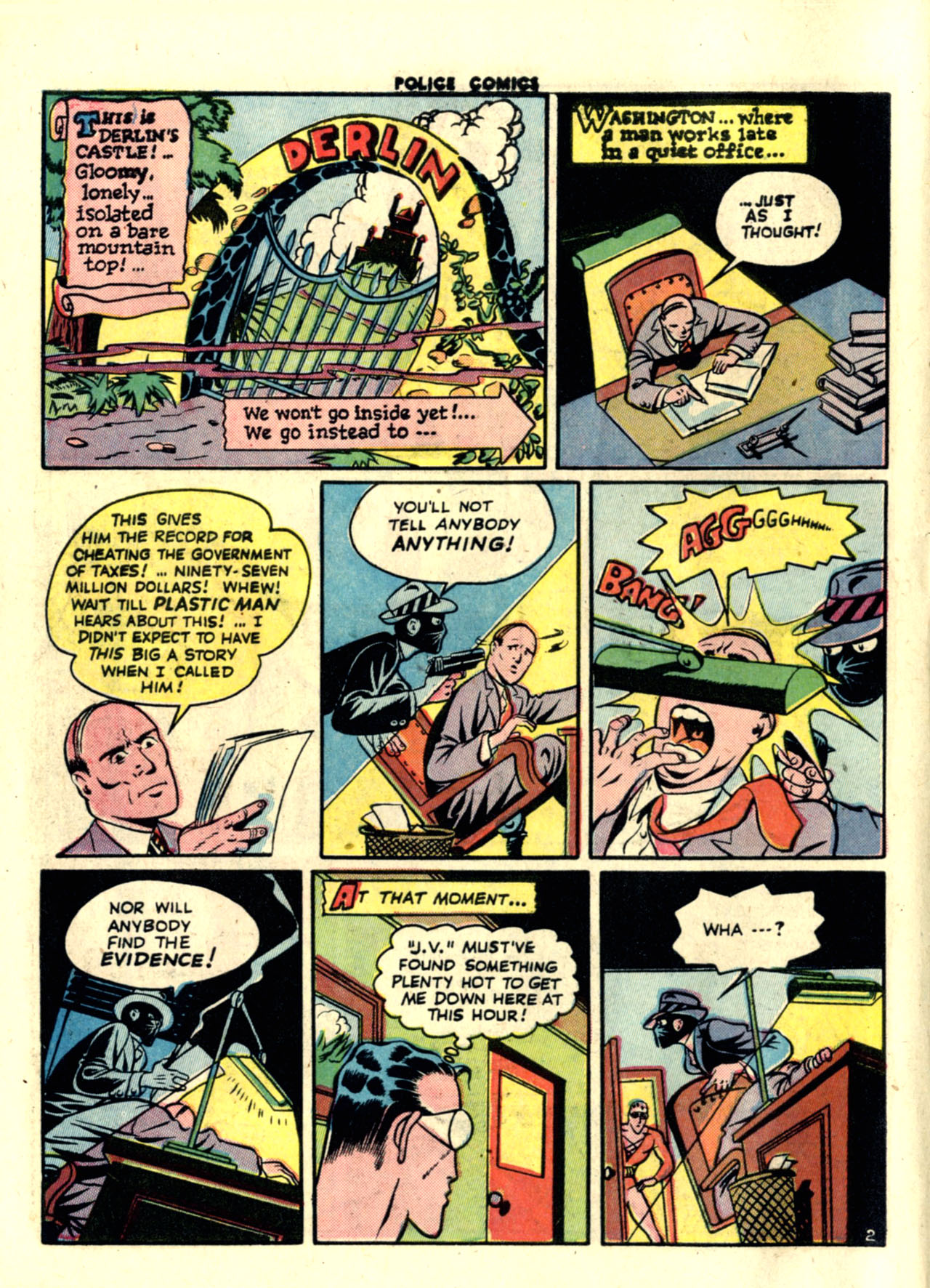 Read online Police Comics comic -  Issue #29 - 4