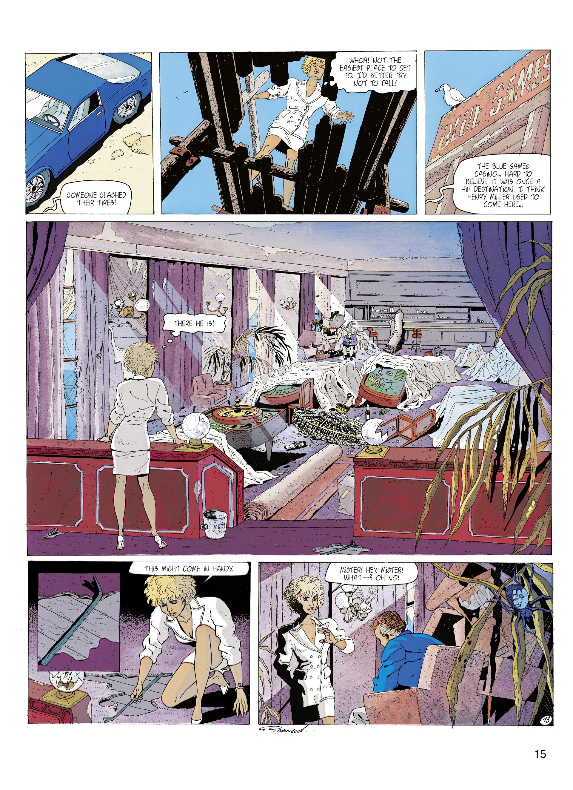 Read online Jessica Blandy comic -  Issue #2 - 15