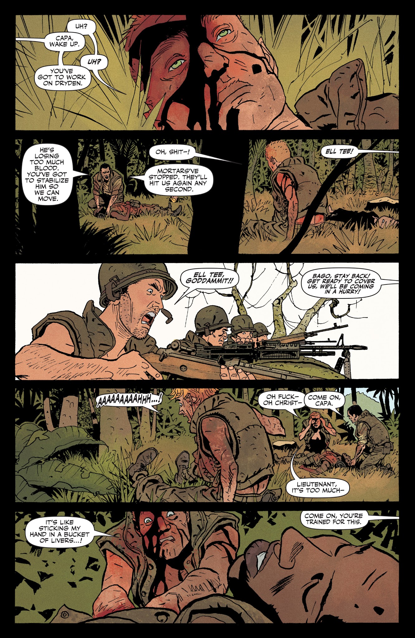 Read online Punisher MAX: The Platoon comic -  Issue #6 - 9