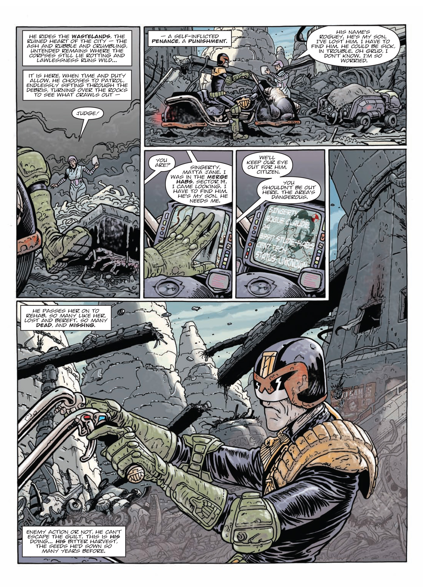 Read online Judge Dredd: Day of Chaos: Fallout comic -  Issue # TPB (Part 2) - 77