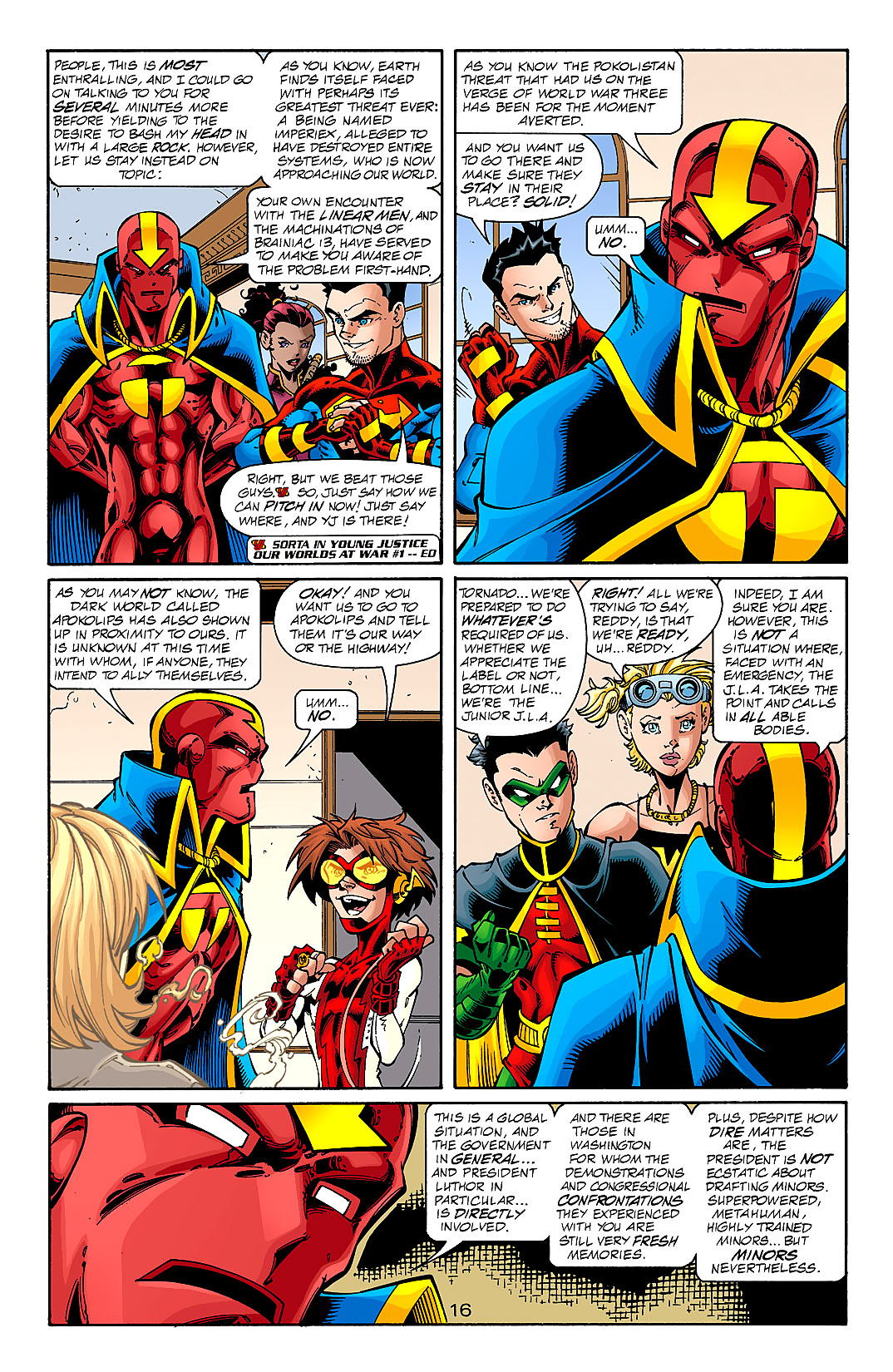 Read online Young Justice (1998) comic -  Issue #35 - 16