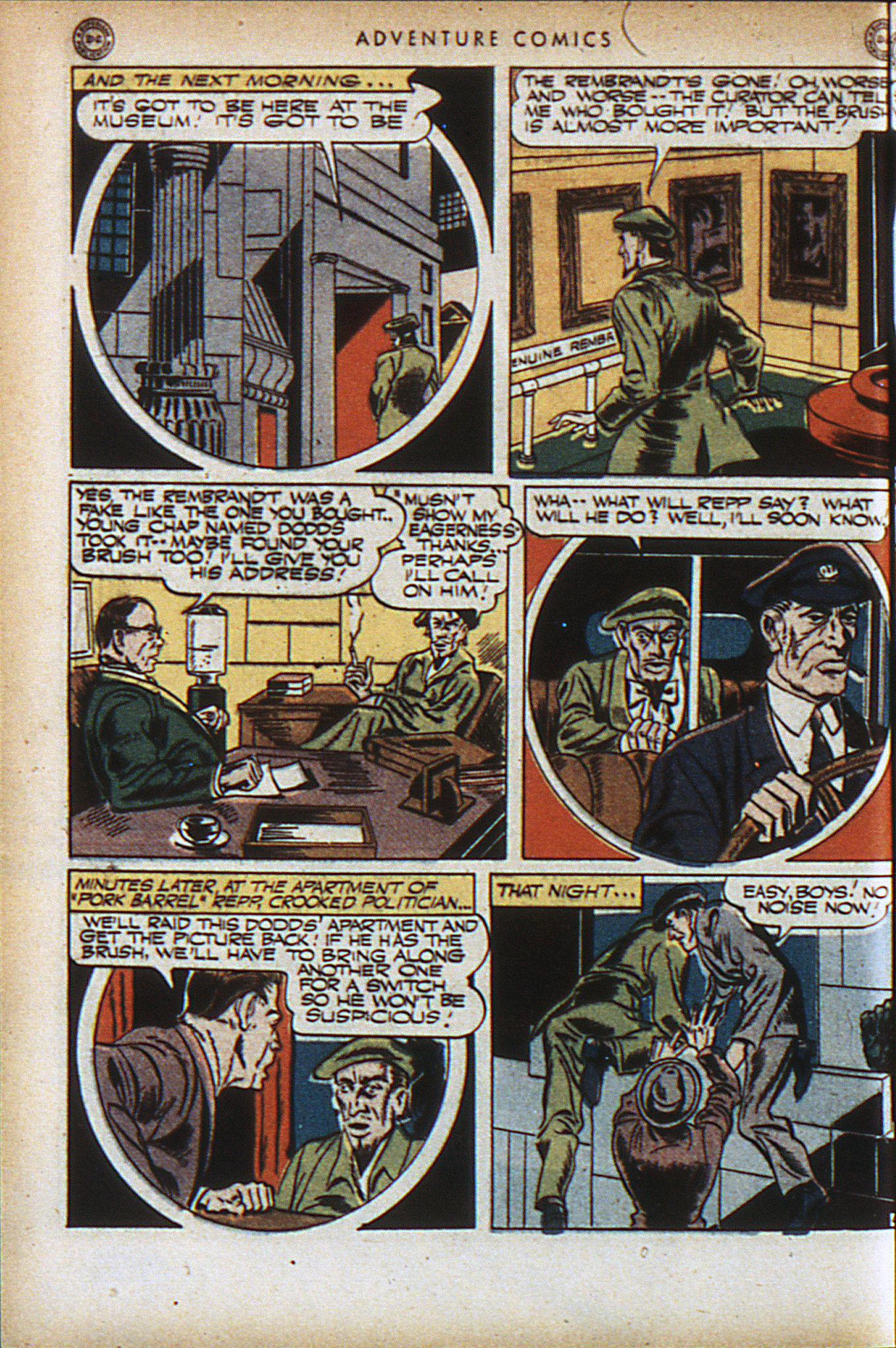 Read online Adventure Comics (1938) comic -  Issue #95 - 7