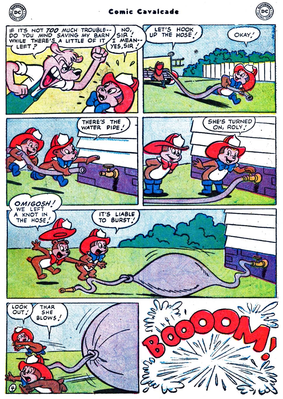 Read online Comic Cavalcade comic -  Issue #57 - 65