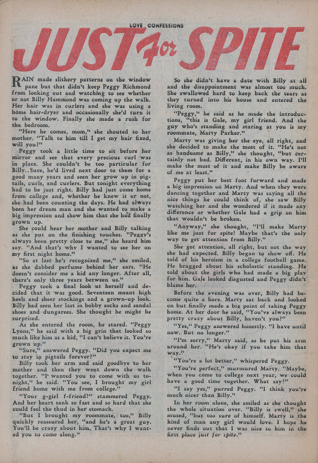 Read online Love Confessions comic -  Issue #19 - 27