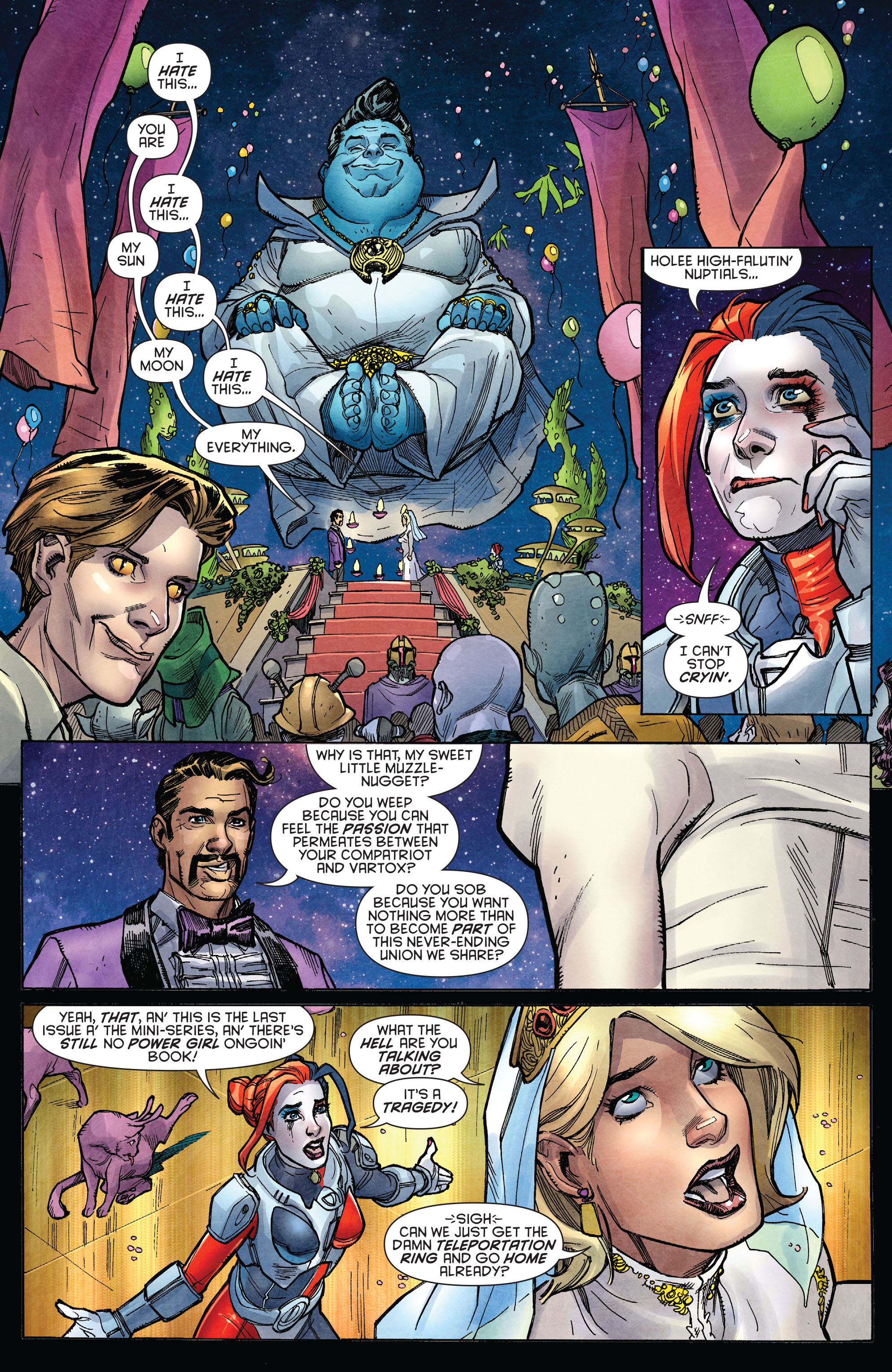 Read online Harley Quinn and Power Girl comic -  Issue #6 - 5