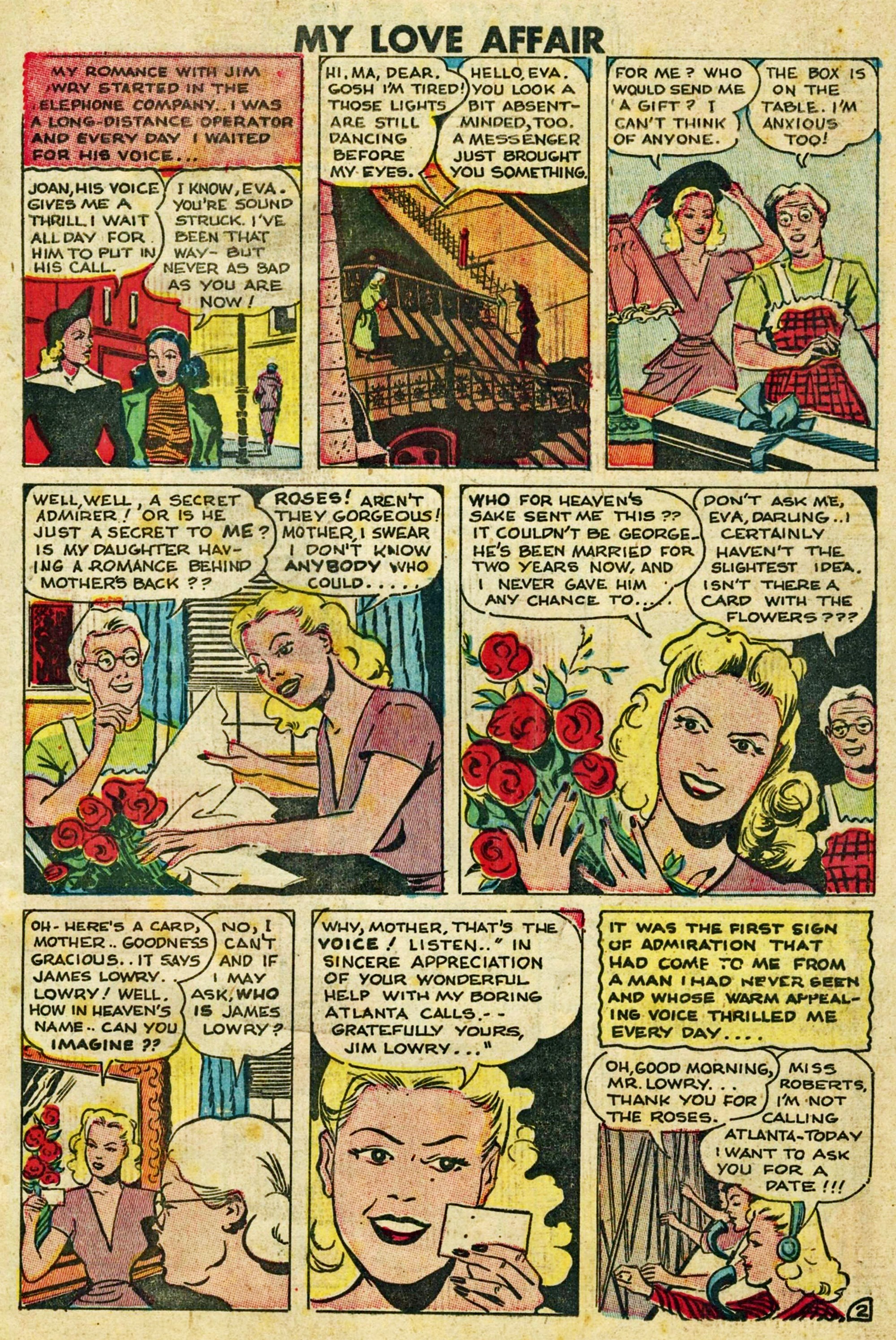 Read online My Love Affair comic -  Issue #2 - 4