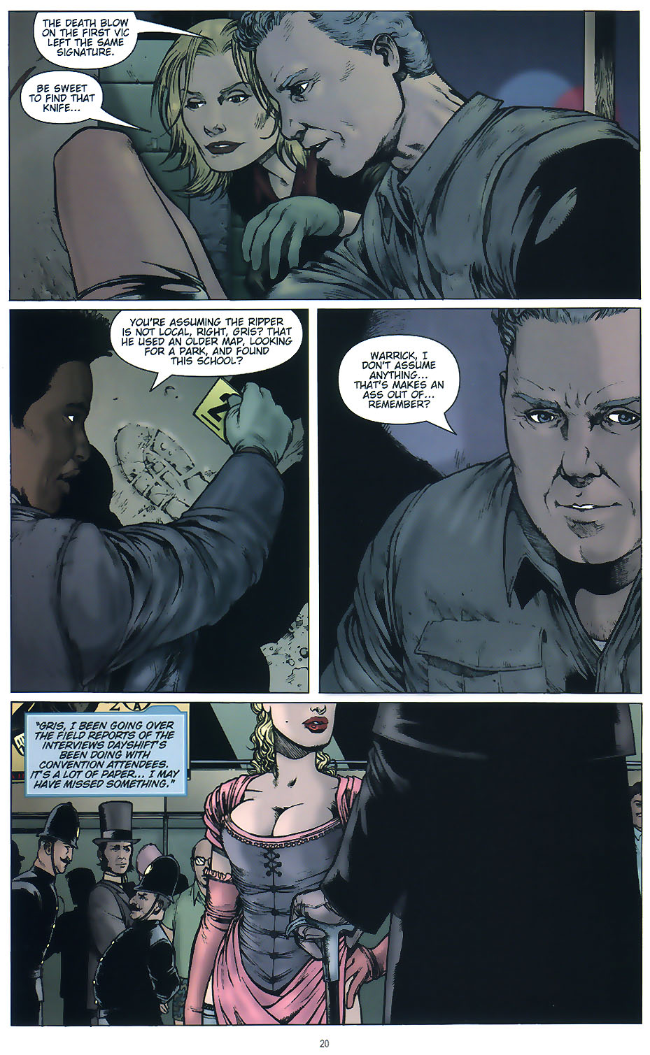 Read online CSI: Crime Scene Investigation comic -  Issue #4 - 22