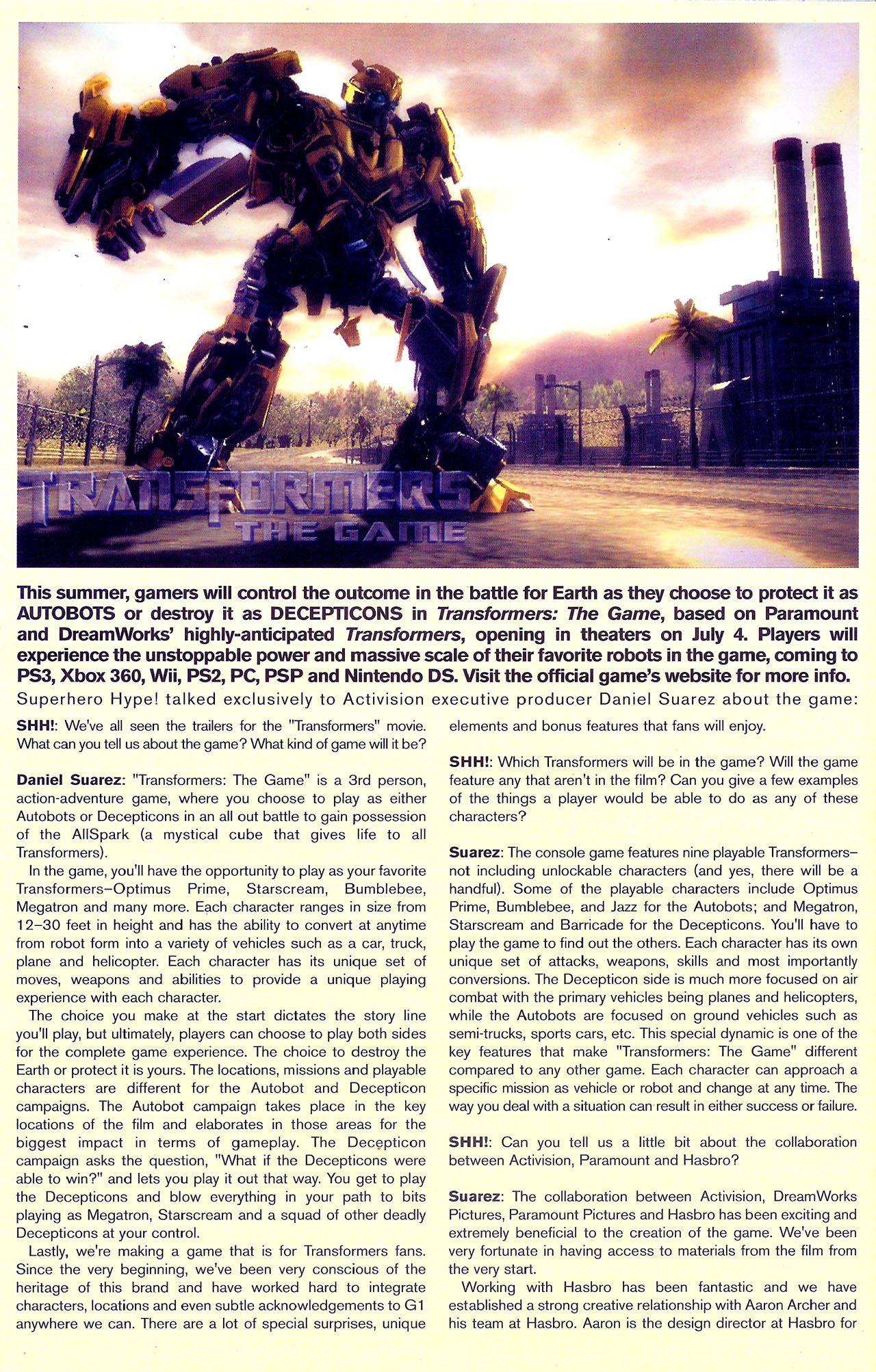 Read online Transformers: The Movie Adaptation comic -  Issue #3 - 31