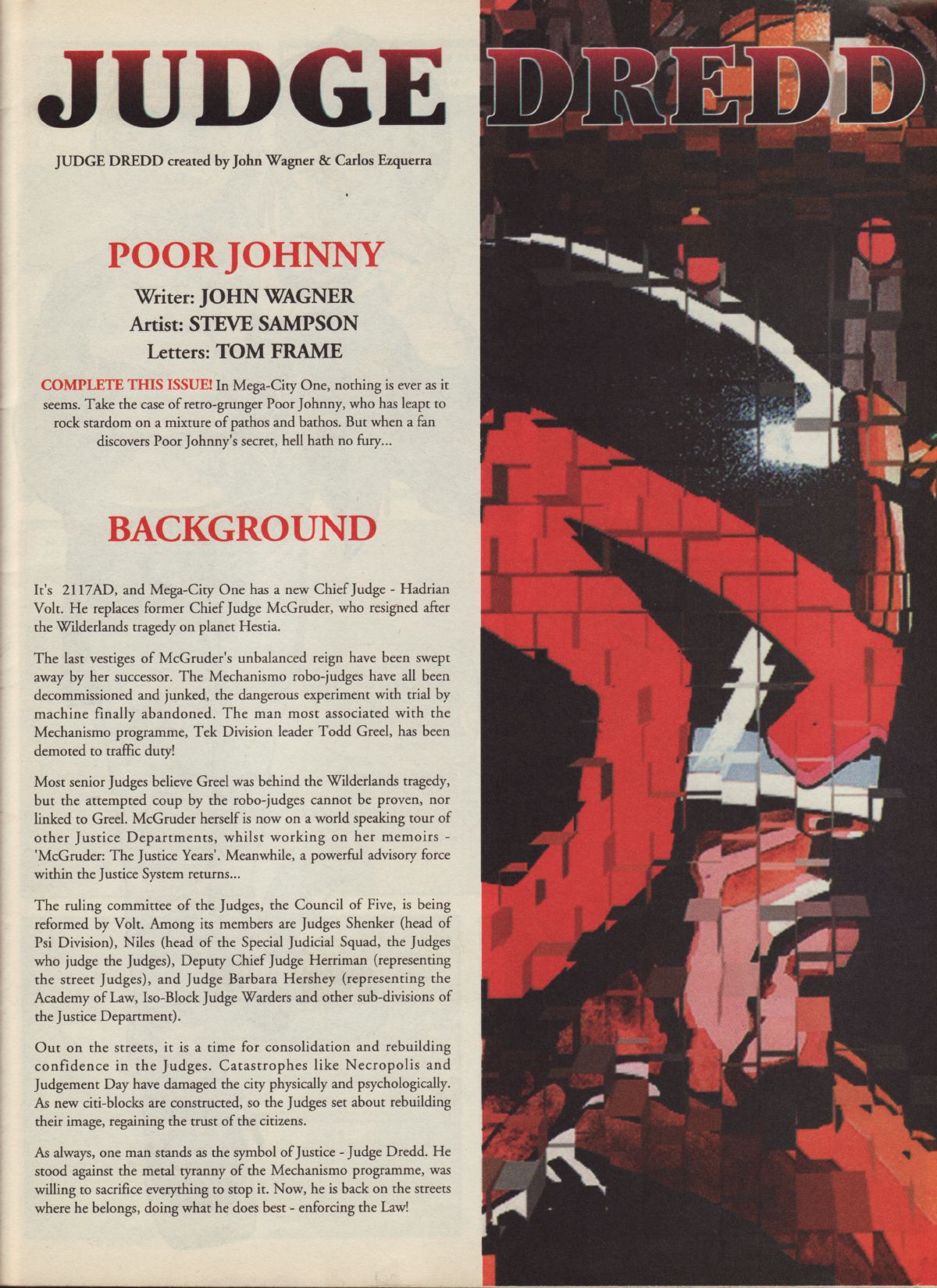 Read online Judge Dredd: The Megazine (vol. 2) comic -  Issue #77 - 3