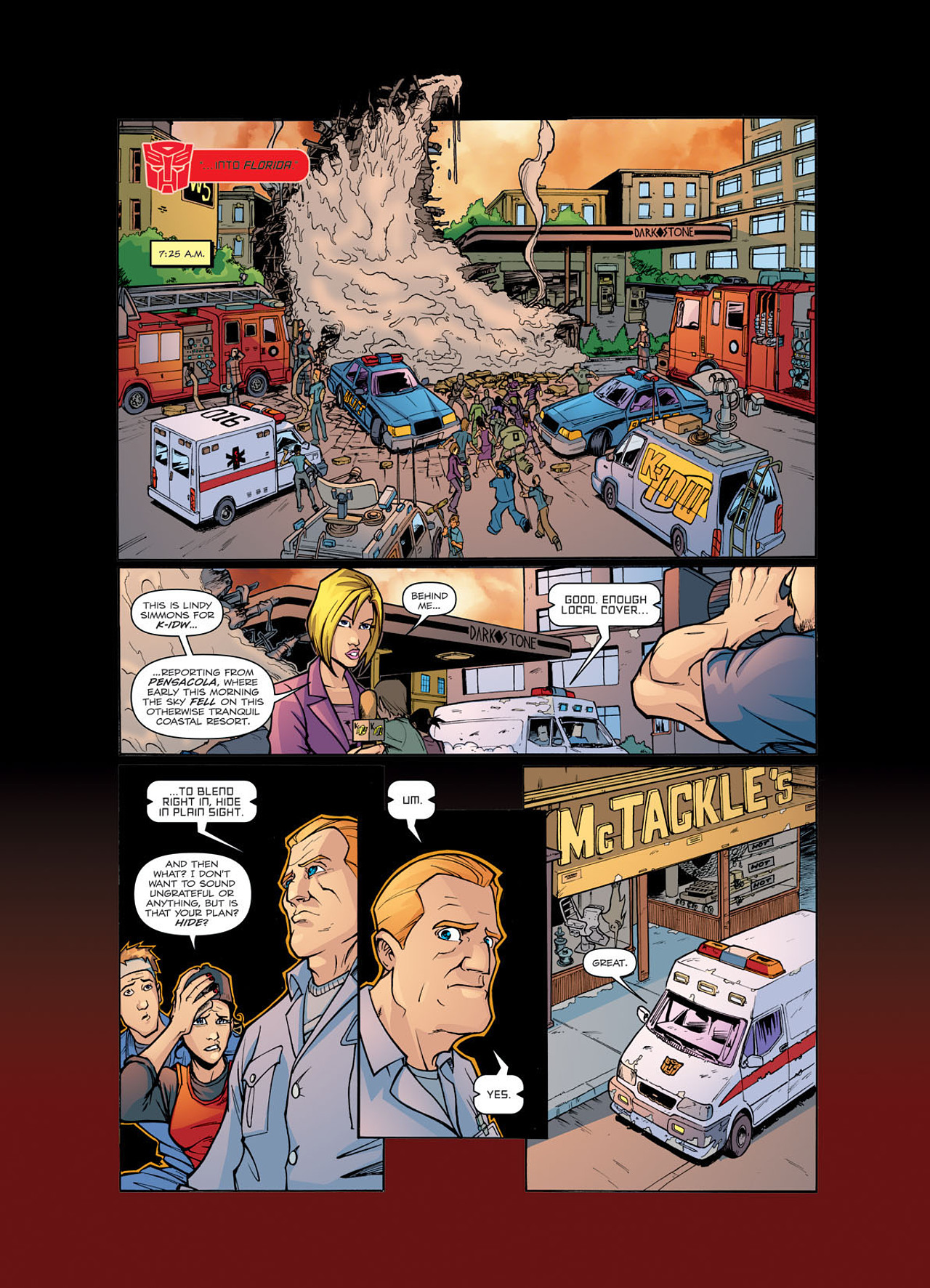 Read online The Transformers: Devastation comic -  Issue #3 - 19