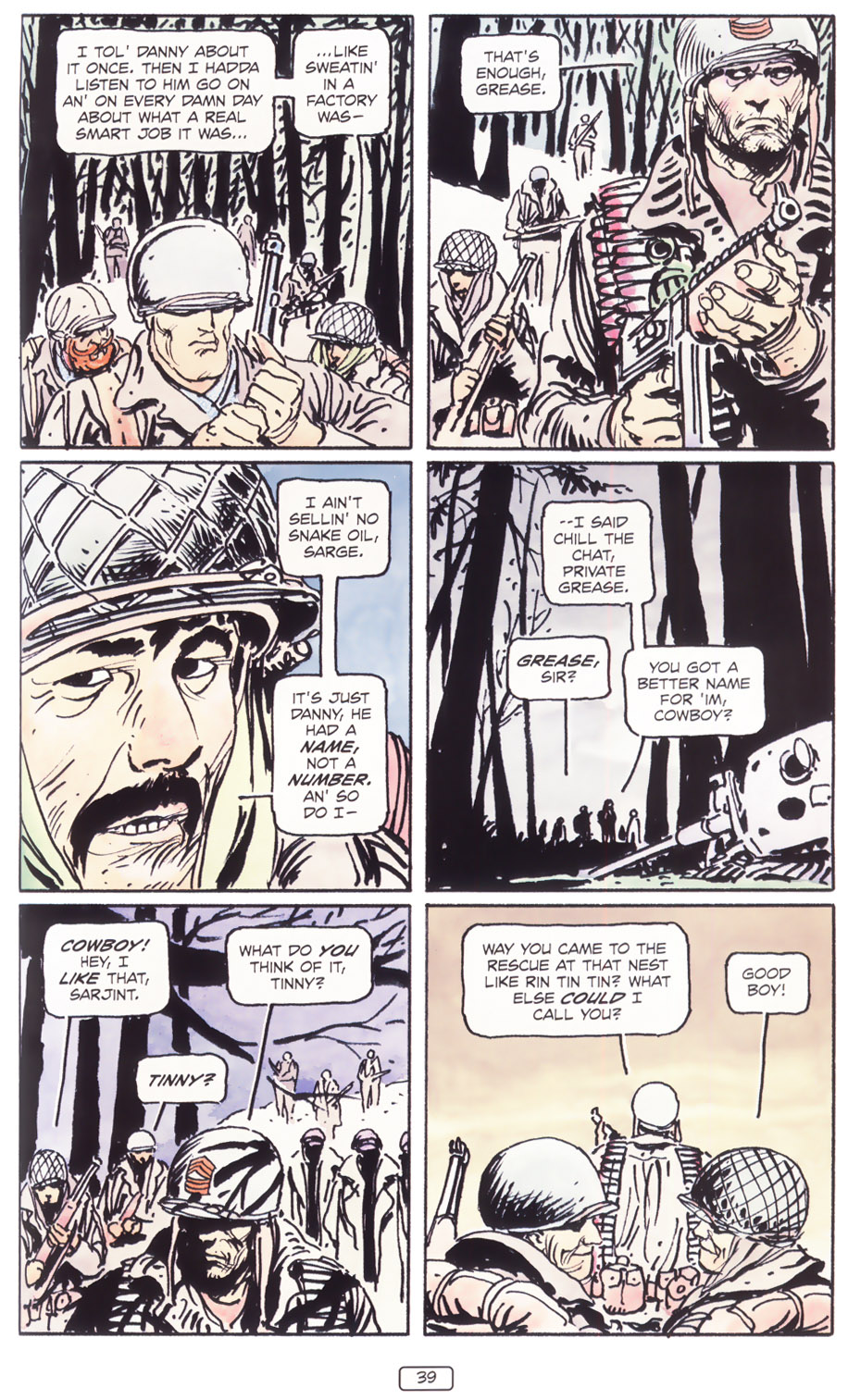 Read online Sgt. Rock: Between Hell & A Hard Place comic -  Issue # TPB - 45