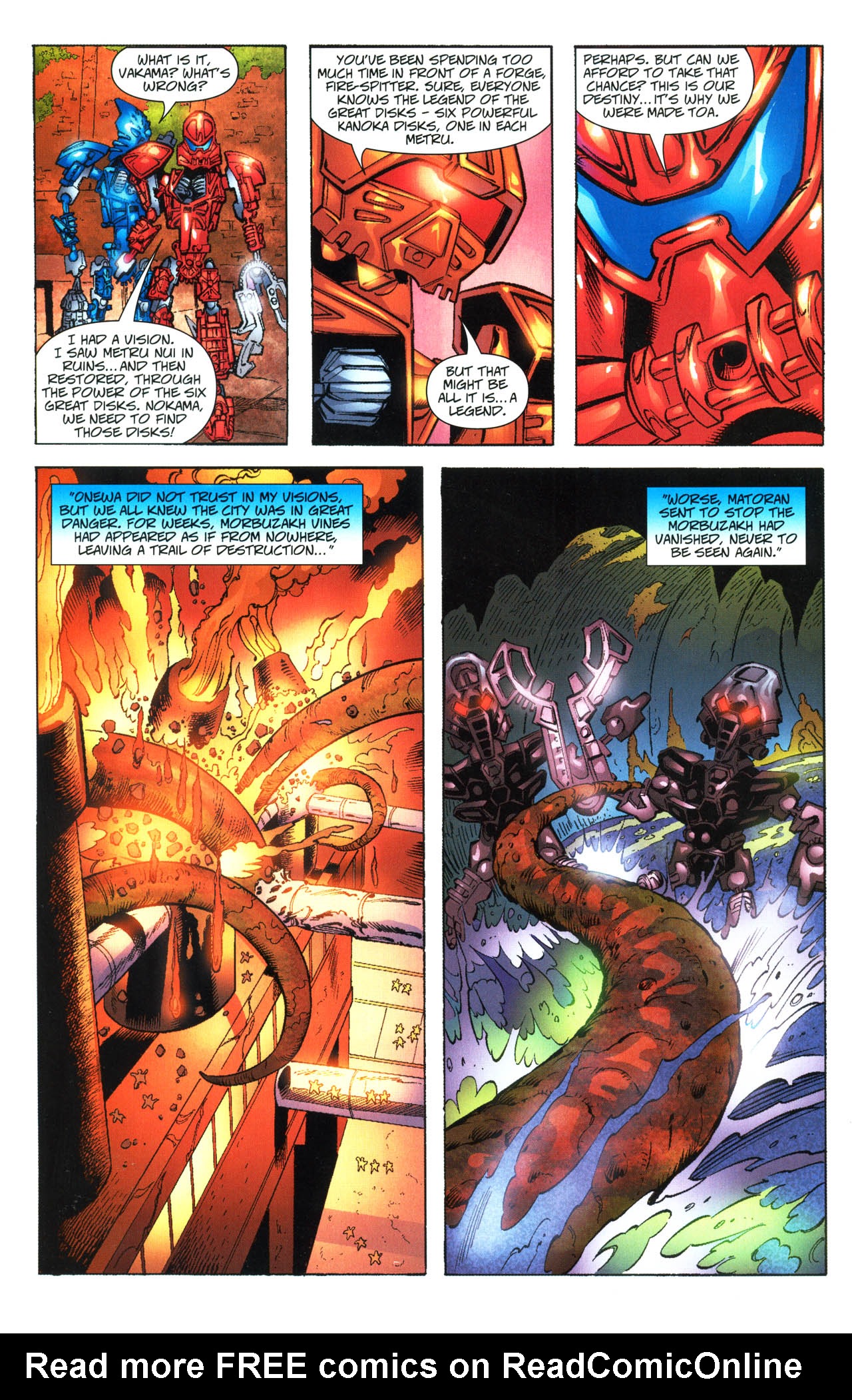 Read online Bionicle comic -  Issue #16 - 6