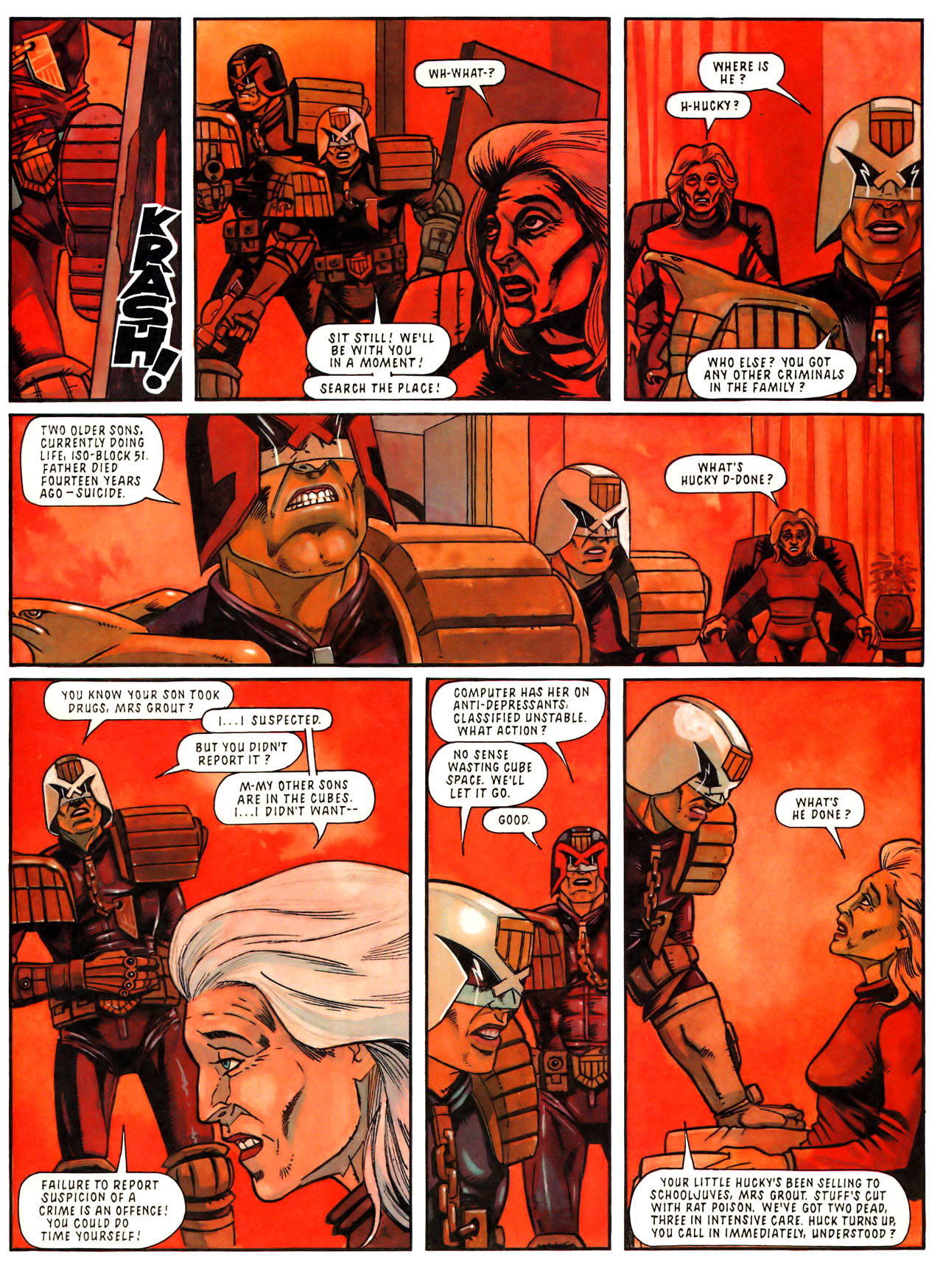 Read online Judge Dredd: The Megazine (vol. 2) comic -  Issue #48 - 7